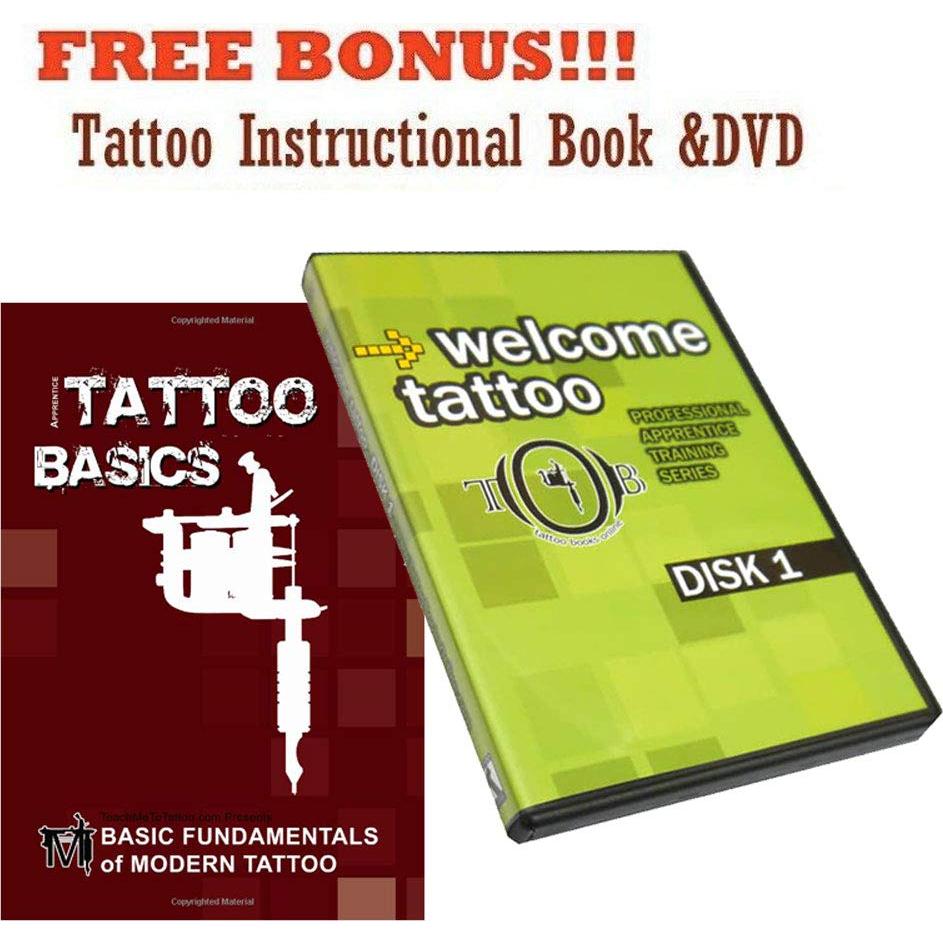 Kit de Tatuaje Pirate Face Tattoo - 4 Máquinas y 7 Tintas