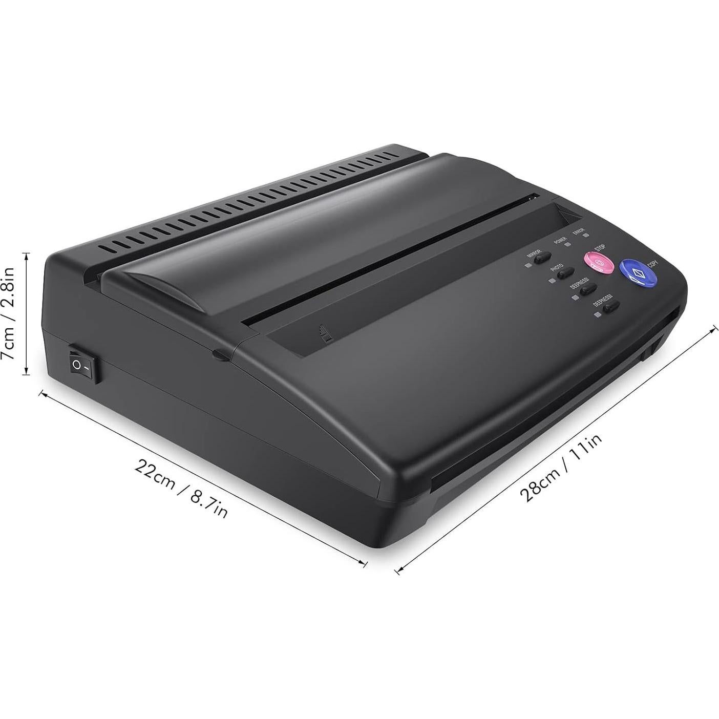 Máquina de Plantillas de Tatuaje TATELF Copiadora Térmica