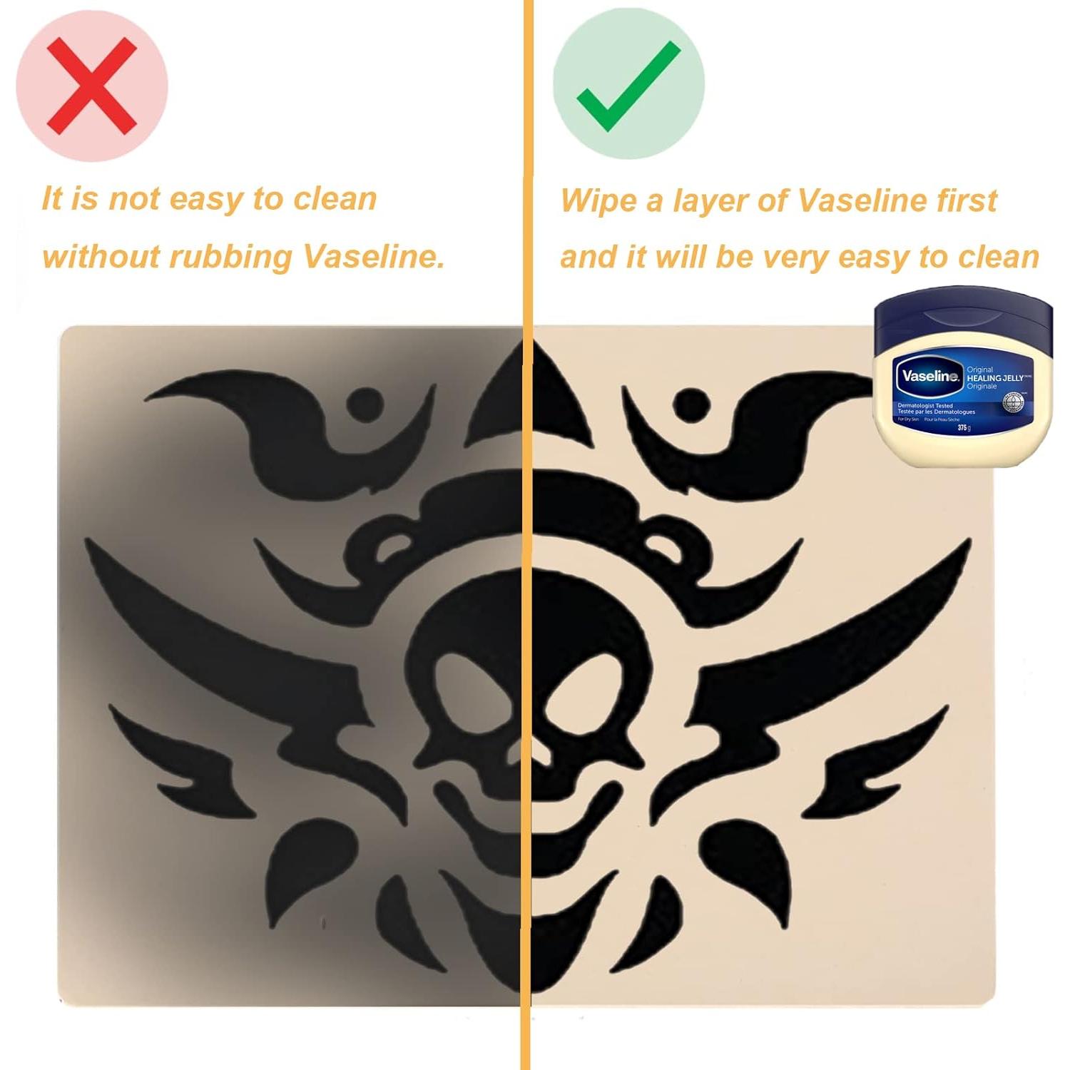 Kit de Tatuaje Yuelong 30 Piezas Piel y Papel Transferencia