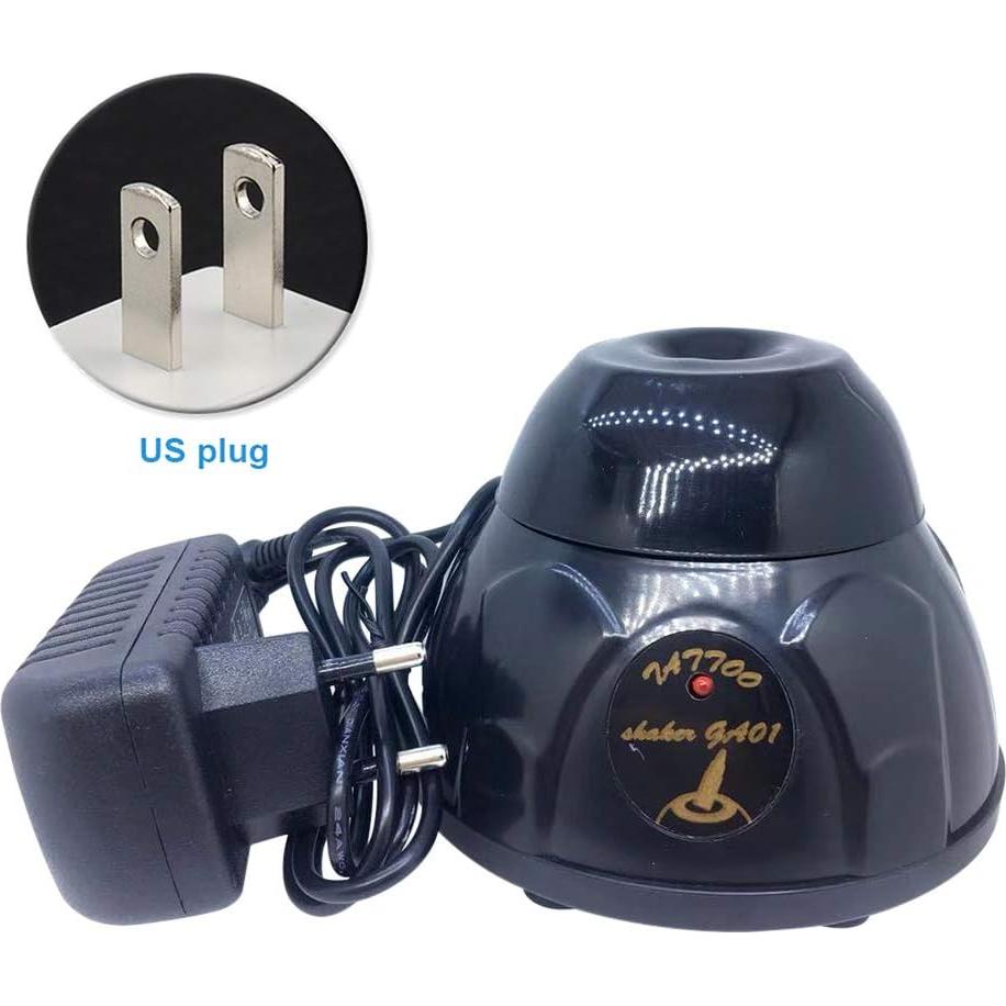 Mezclador de Tinta Tookie 5200RPM para Tatuajes Negro