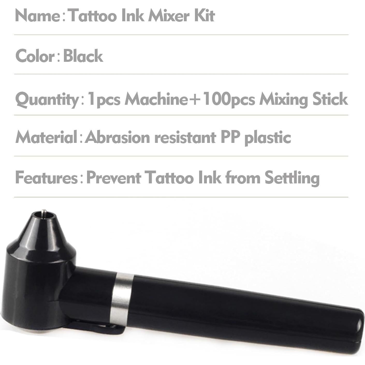 Kit Mezclador de Tinta para Tatuajes Rayyl 101 Piezas
