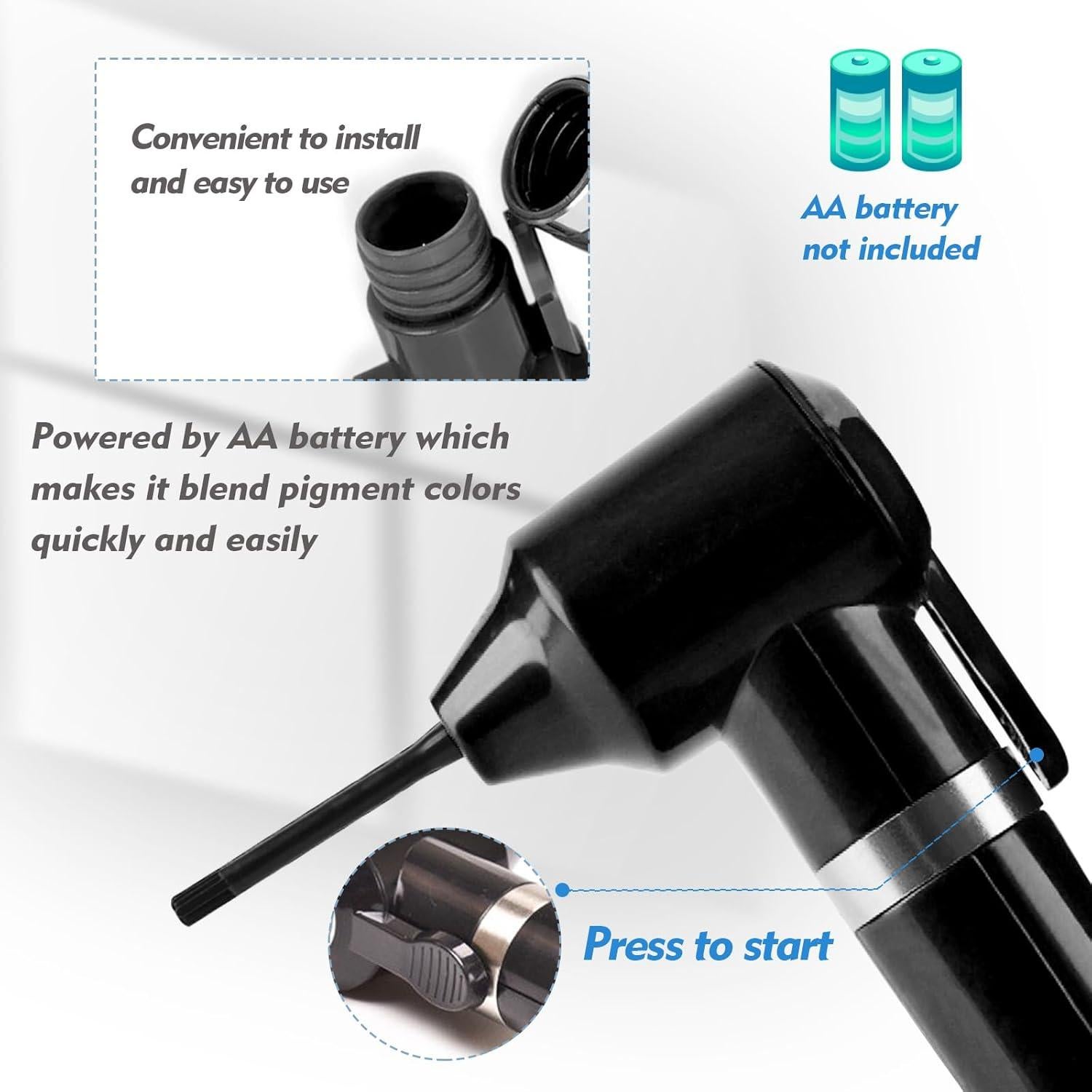 Kit Mezclador de Tinta para Tatuajes Rayyl 101 Piezas