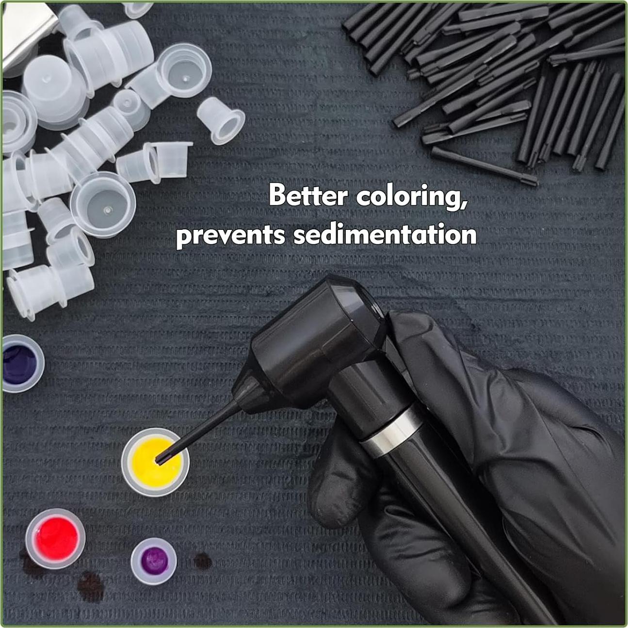 Kit Mezclador de Tinta para Tatuajes Rayyl 101 Piezas