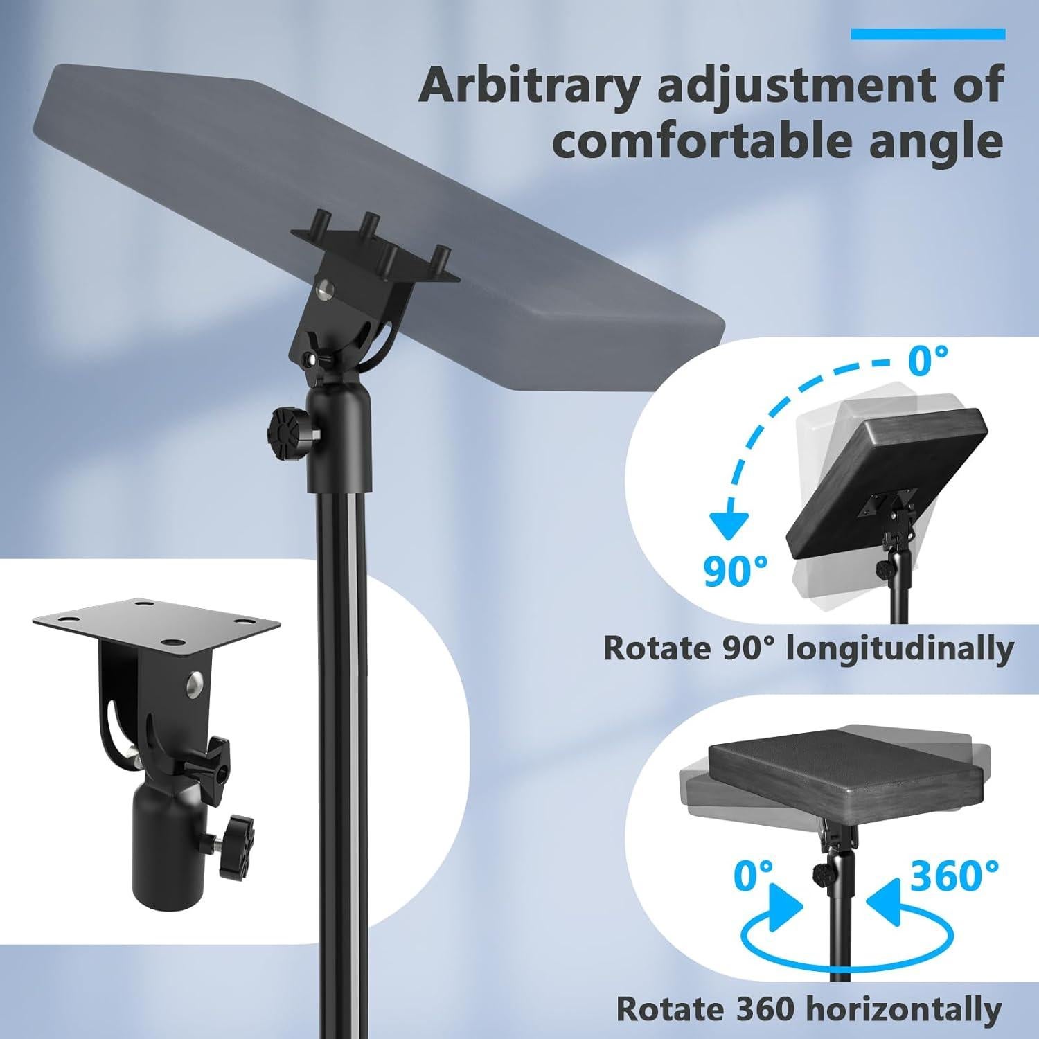 Soporte para brazo de tatuaje ZHOOGE ajustable con bandeja