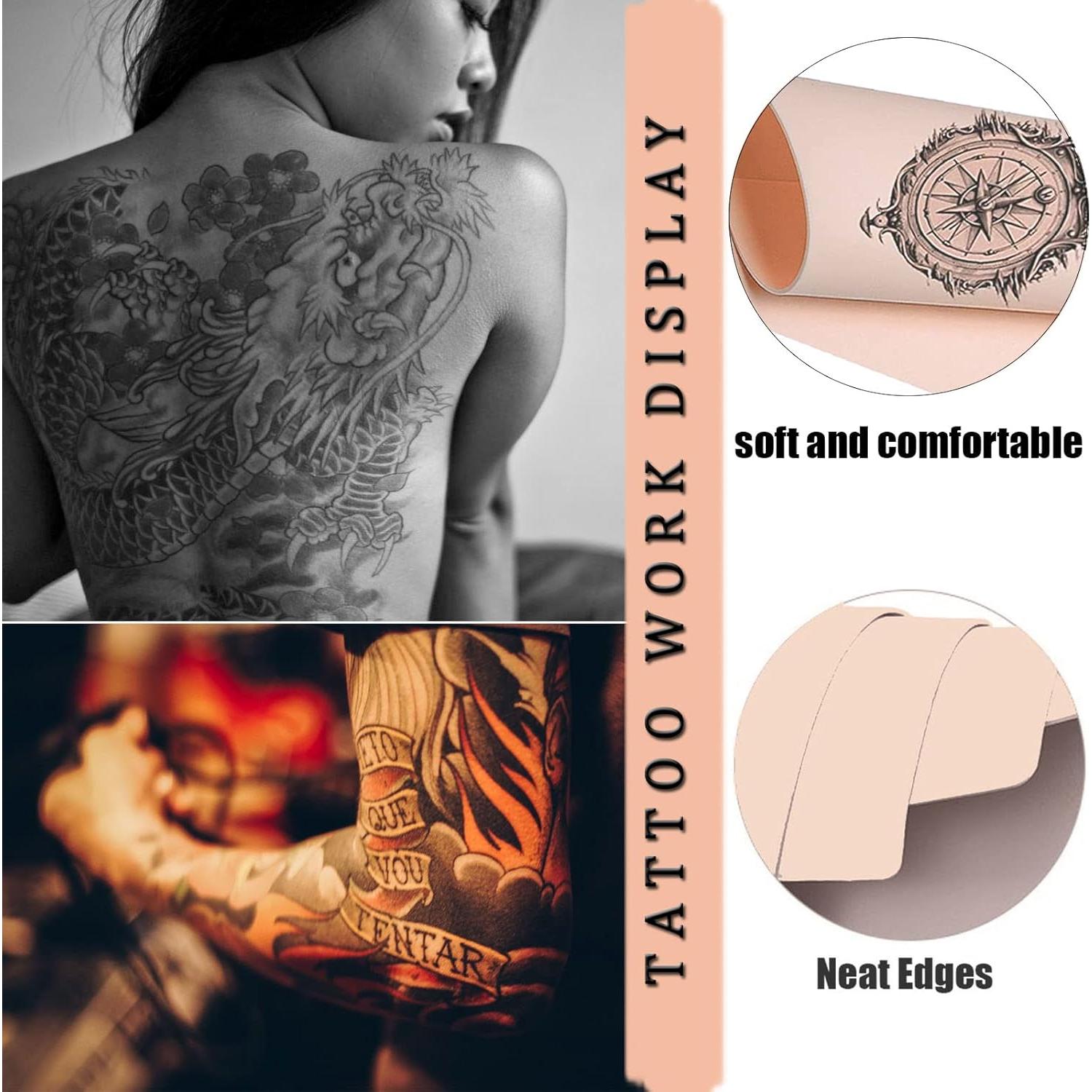 Piel de Práctica para Tatuaje SOTICA 12 Piezas 19.3x13.7cm