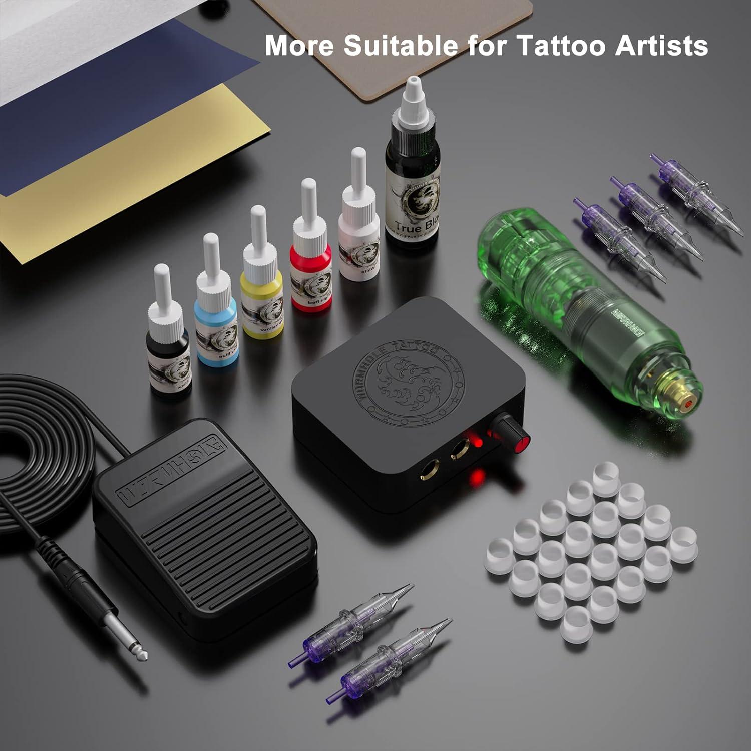 Kit de Tatuaje Wormhole WTK159 Completo para Principiantes