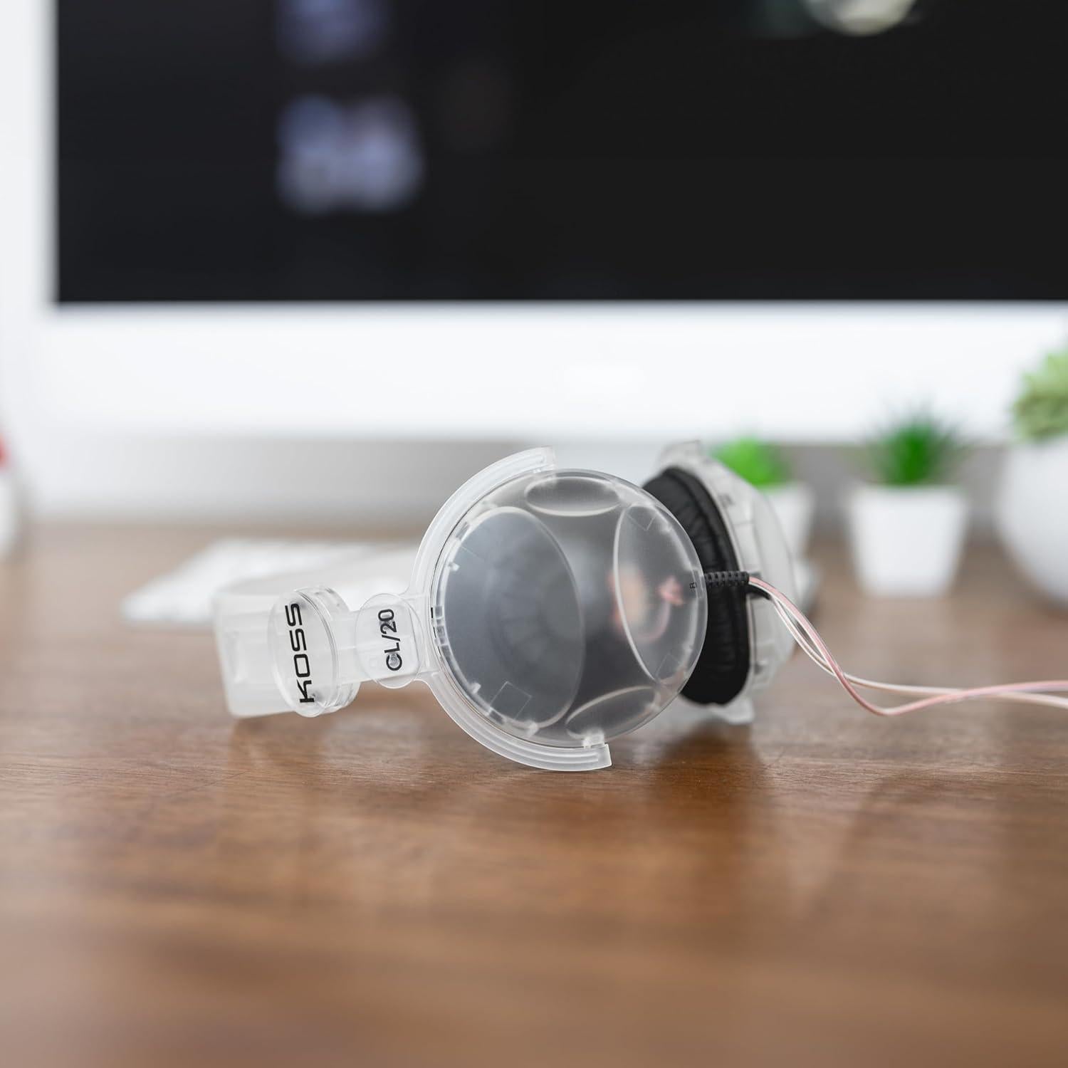 Auriculares Koss CL/20 On-Ear Retro 3.5mm Cuero Sintético