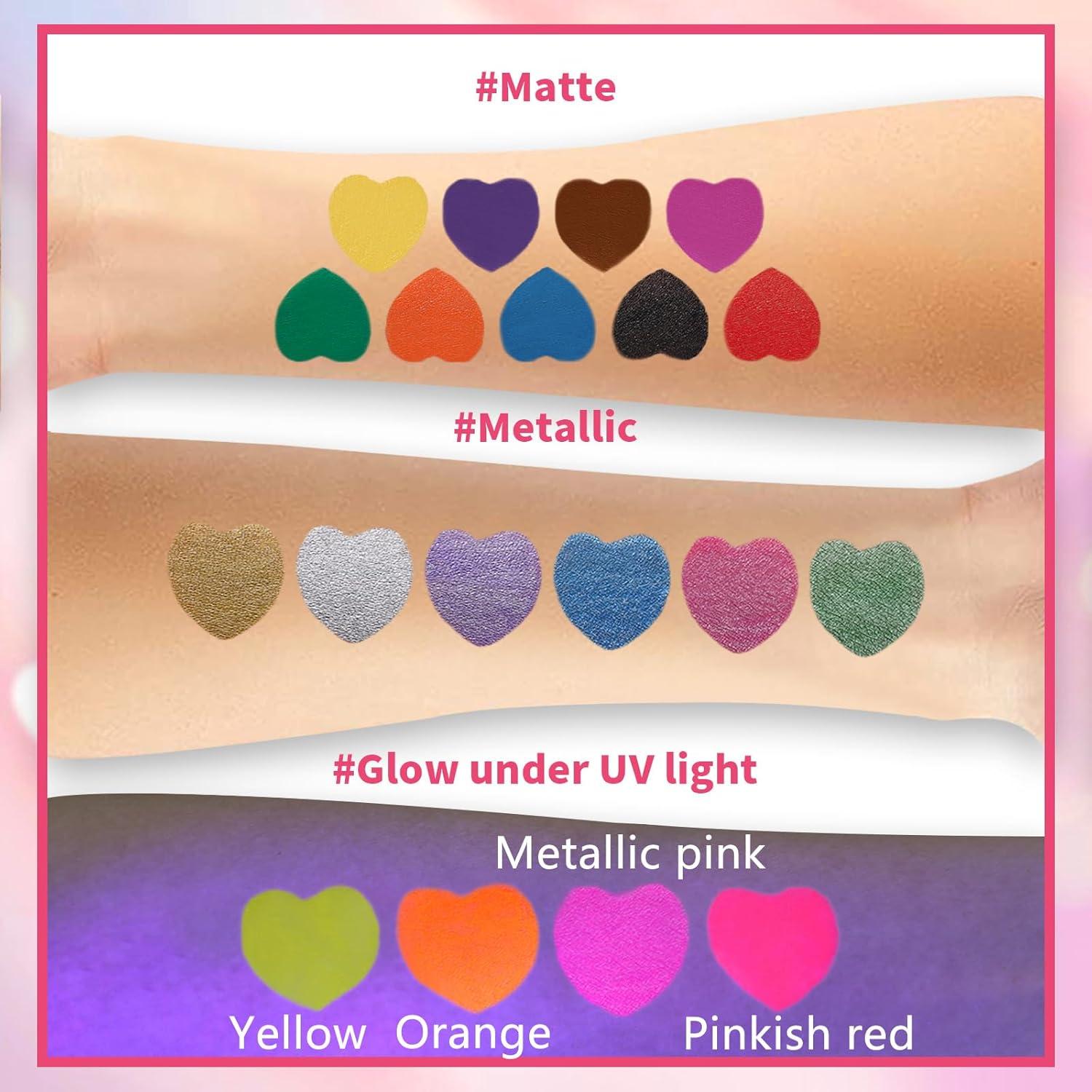 Set de Marcadores de Tatuajes Temporales SUSIKEKI 15 Colores