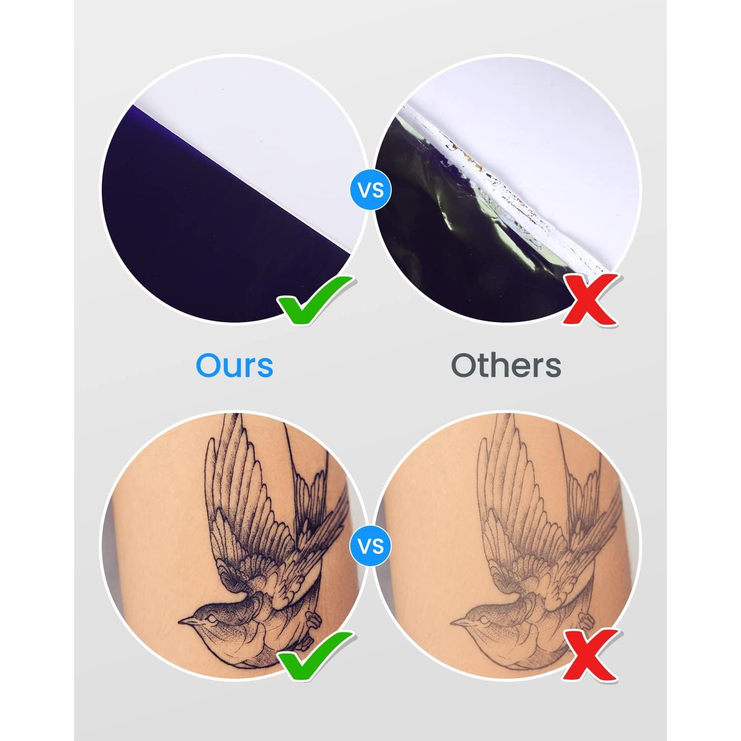 Papel de Transferencia de Tatuaje Phomemo A4 - 100 Hojas Azul