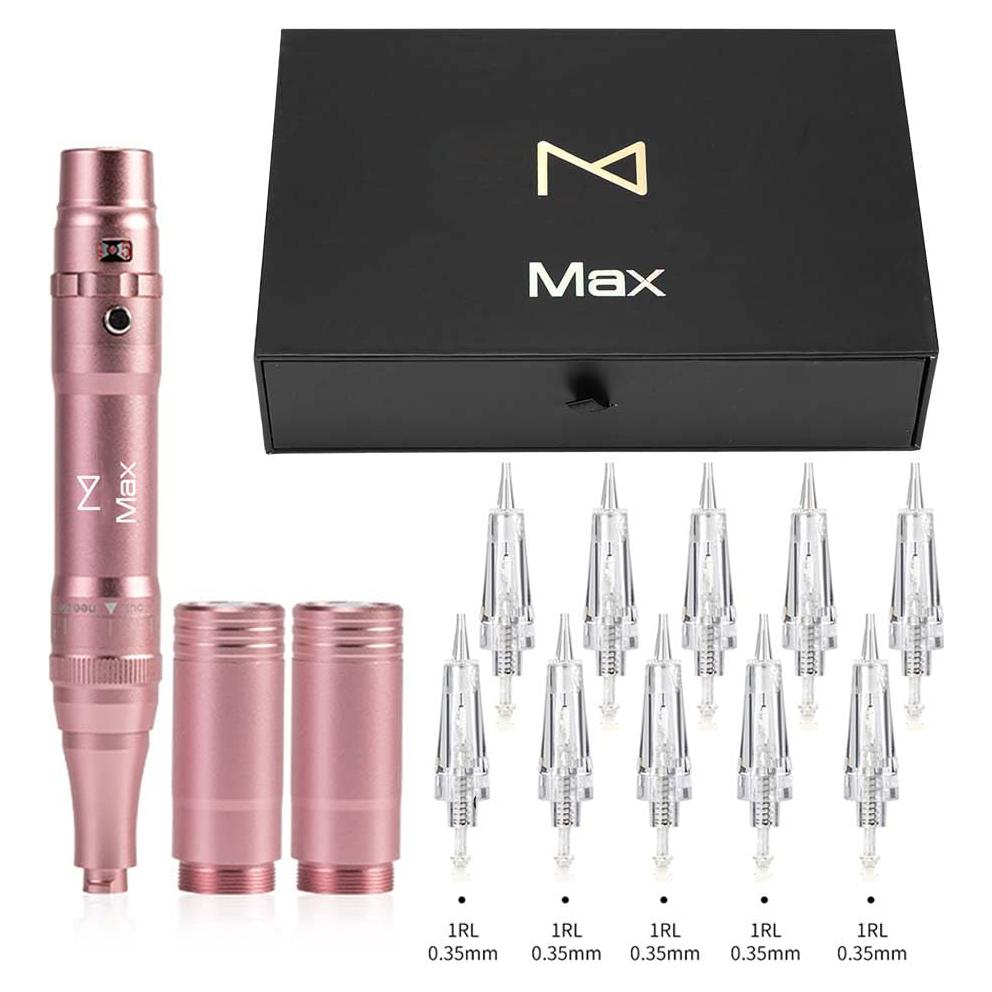 Máquina de Maquillaje Permanente Mellie MAX Rosa 15 Piezas