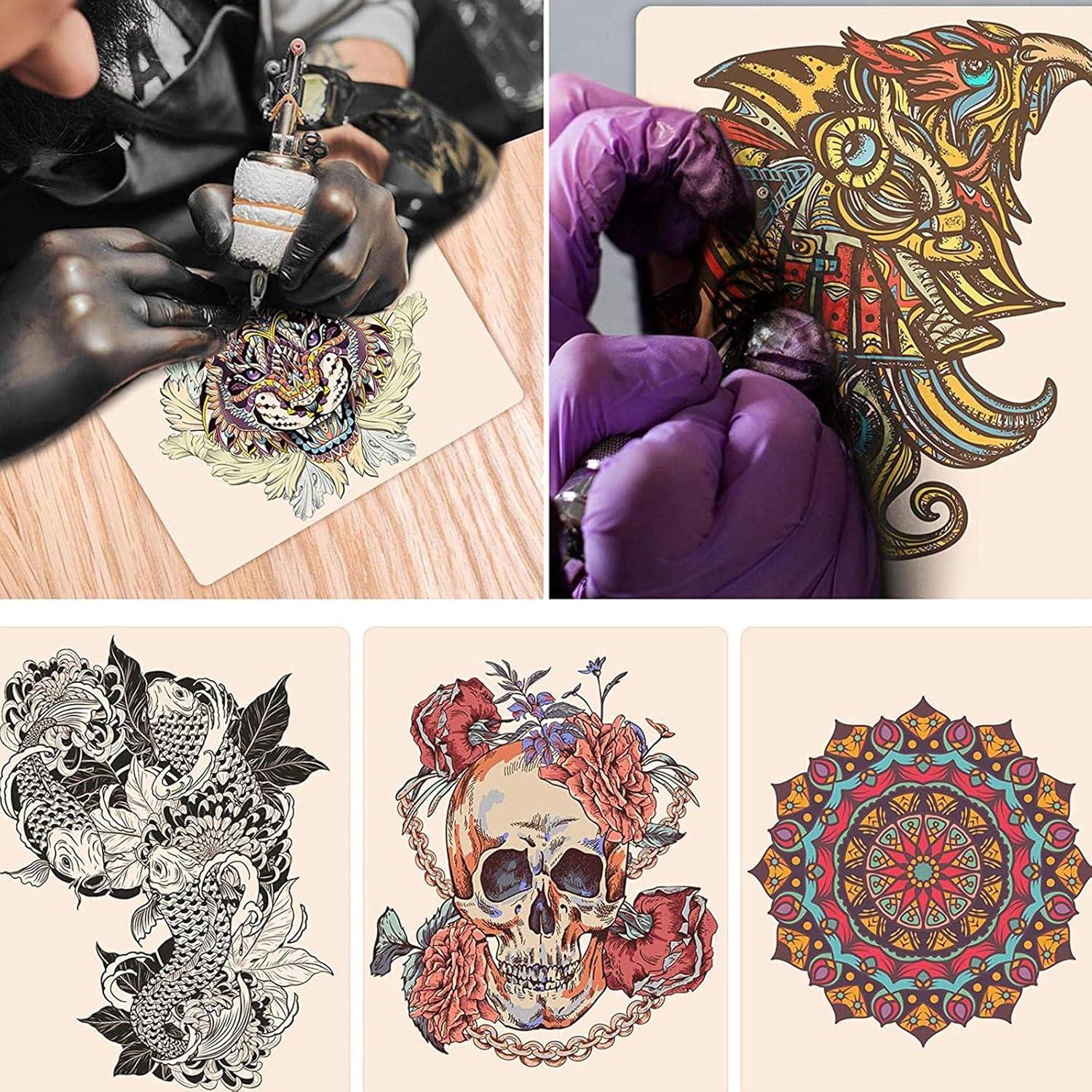 Piel de Práctica de Tatuaje Romlon 20Pcs 23x15cm Doble Cara