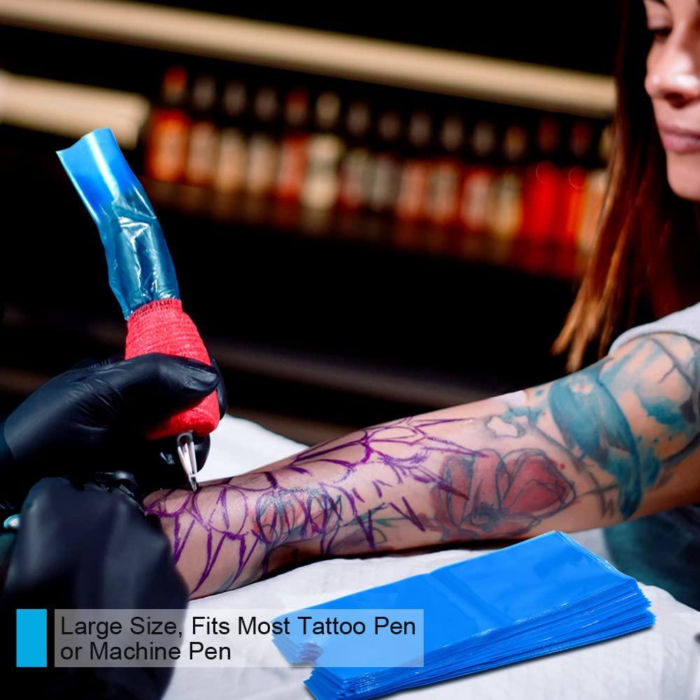 Cubiertas desechables para máquina de tatuaje GZ 200 piezas 19x7 cm