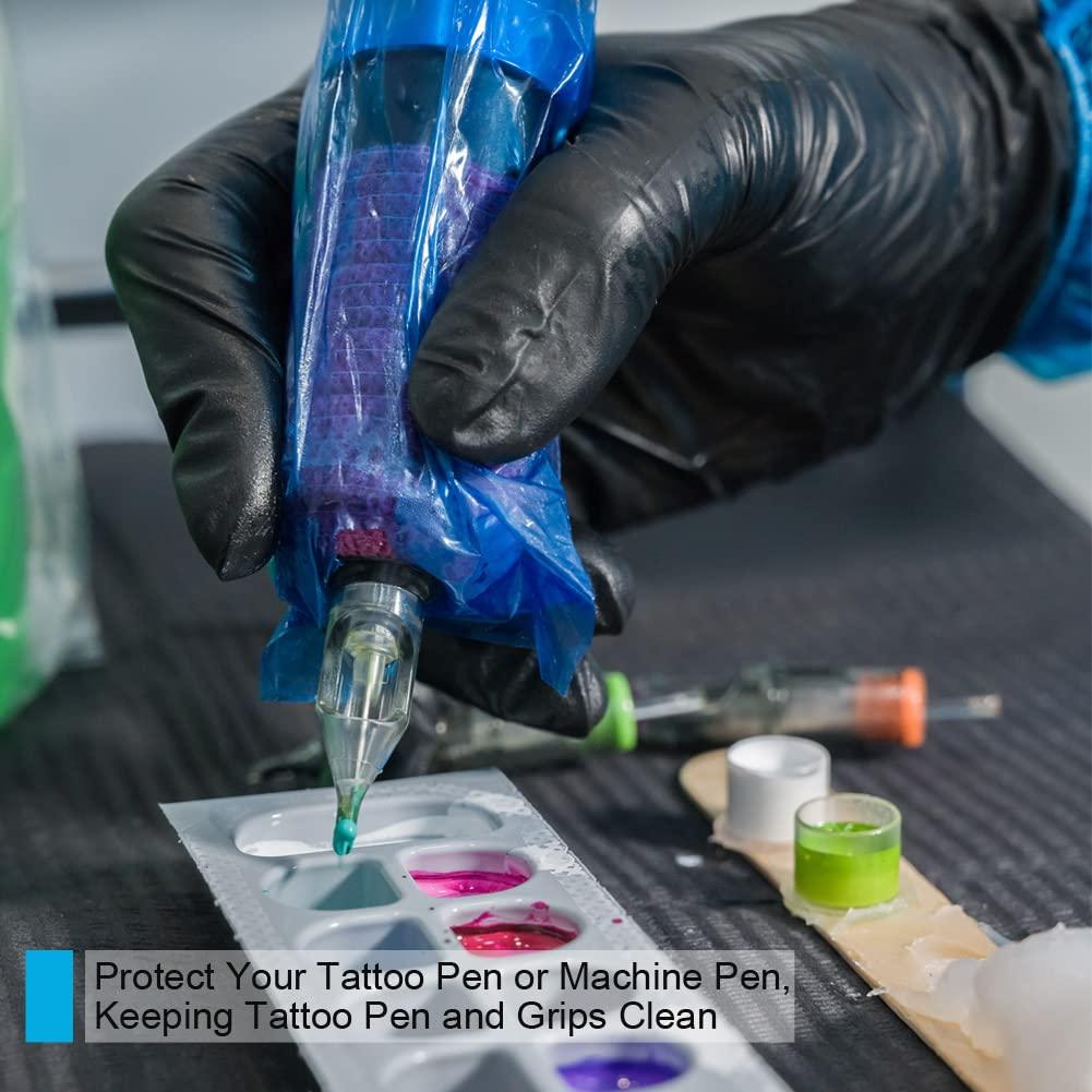 Cubiertas desechables para máquina de tatuaje GZ 200 piezas 19x7 cm