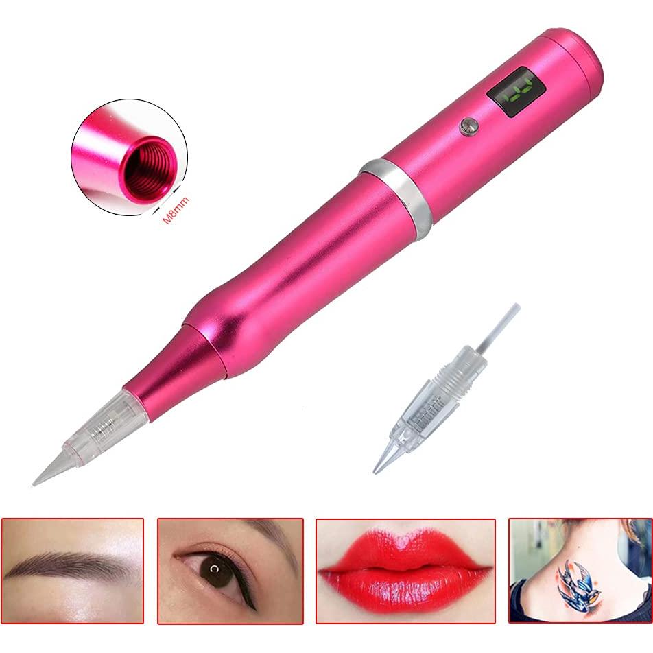 Máquina de Tatuaje Permanente QLX AP657R con Agujas y Batería