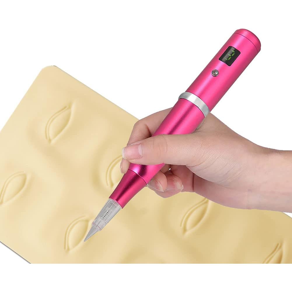 Máquina de Tatuaje Permanente QLX AP657R con Agujas y Batería