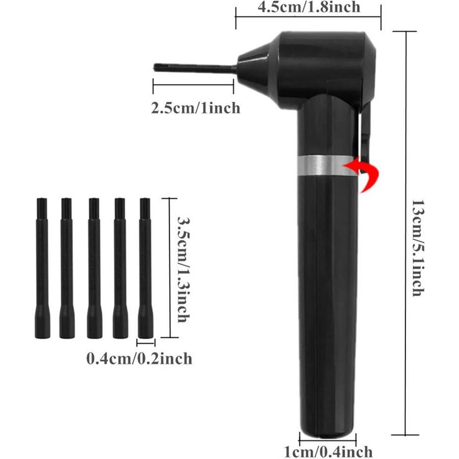 Mezclador de Tinta Yuelong con 100 Palitos de Mezcla