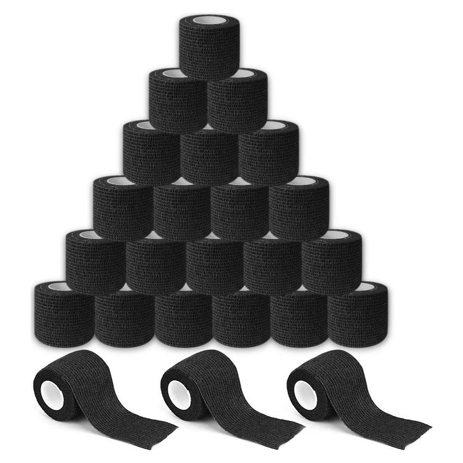 Envoltura de Tatuaje Yuelong 24pcs 5cm x 4.5m Negra