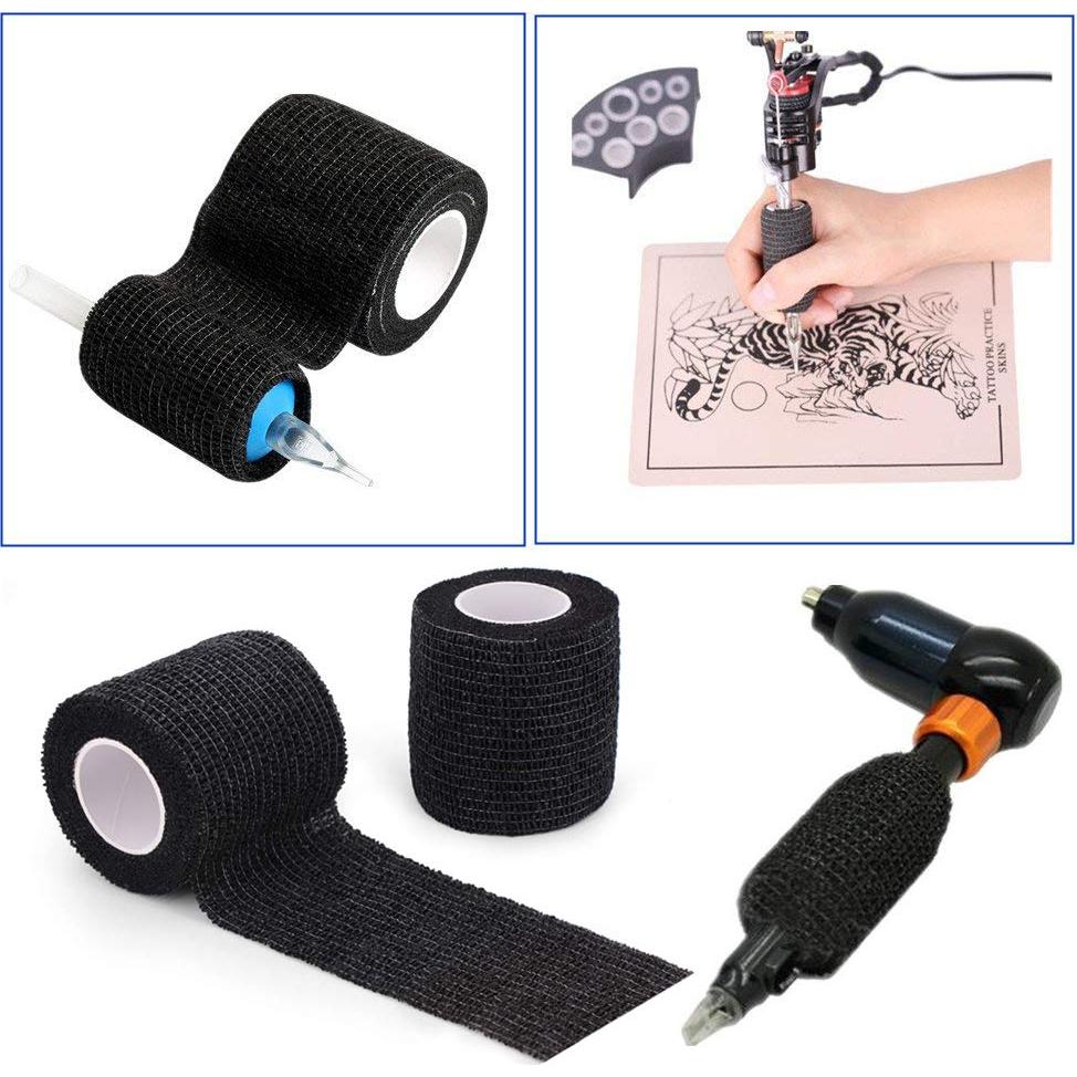 Cinta de agarre para tatuajes Autdor 6Pcs 2,54 cm x 4,57 m