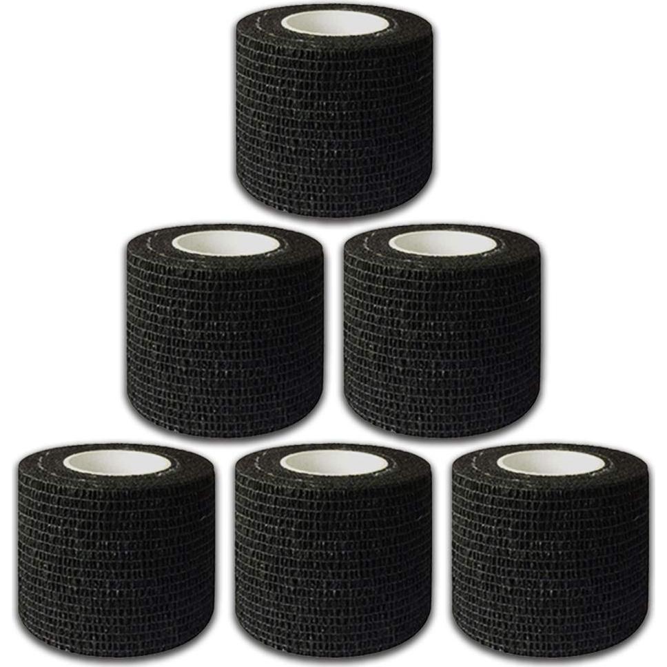 Cinta de agarre para tatuajes Autdor 6Pcs 2,54 cm x 4,57 m