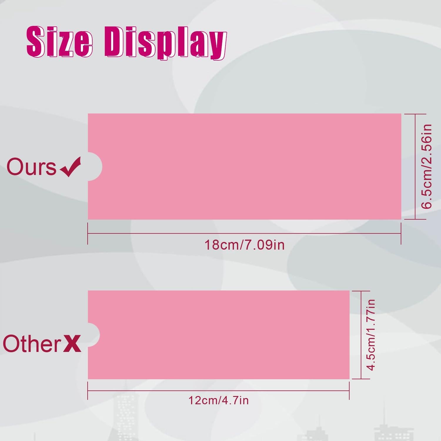 200 Fundas de Tatuaje Anghie + 6 Cintas de Agarre Rosa