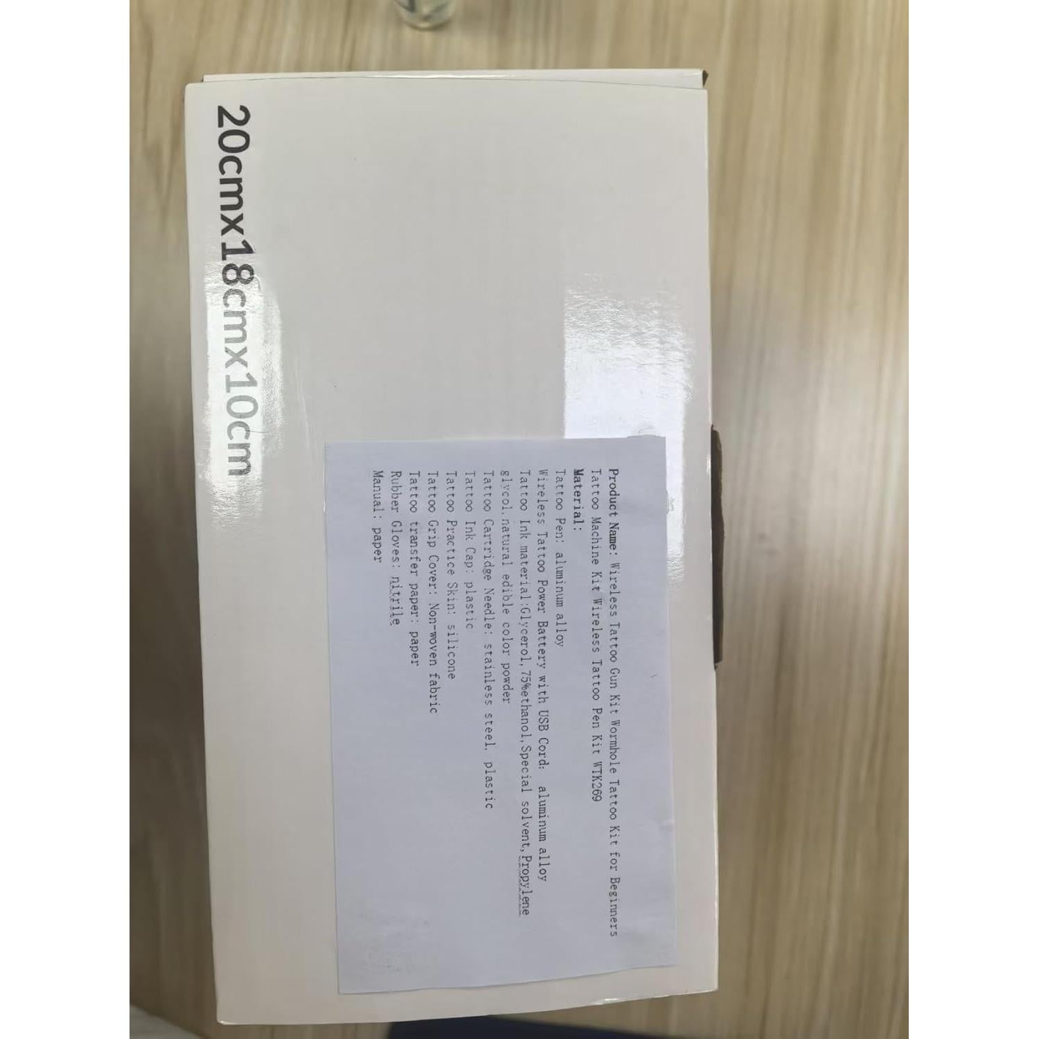 Kit de Tatuaje Inalámbrico Wormhole WTK269 Completo