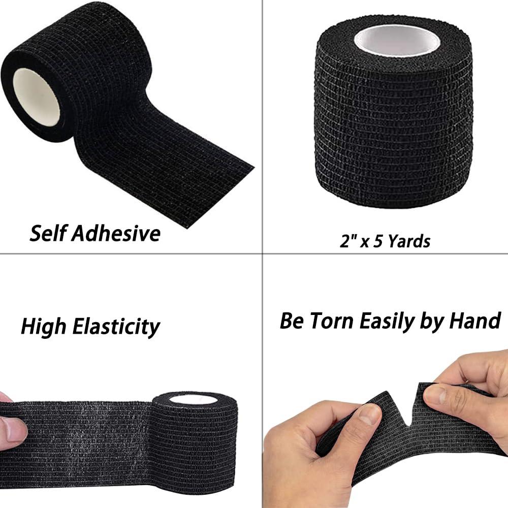 Cinta Vendaje Autoadhesiva 6 Pcs 5,08 cm x 4,57 m para Tatuajes