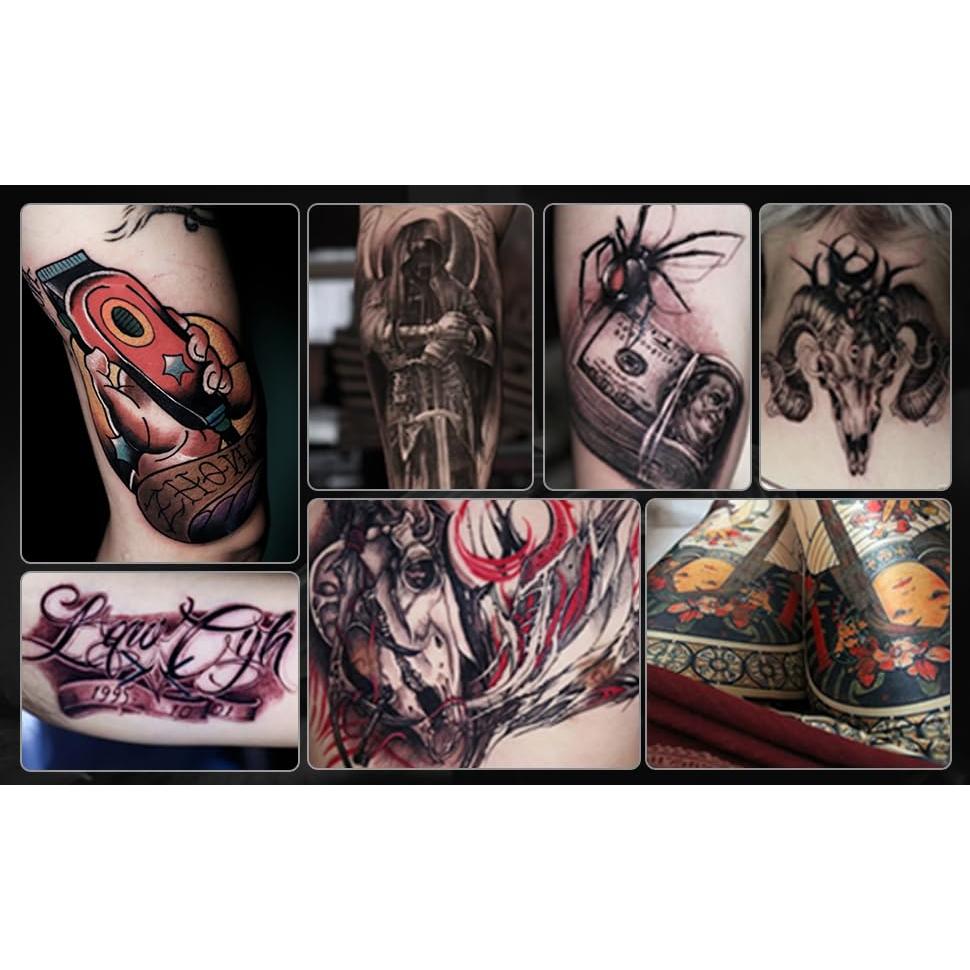 Kit de Tatuaje Nazzor Inalámbrico con 2 Baterías y 20 Agujas