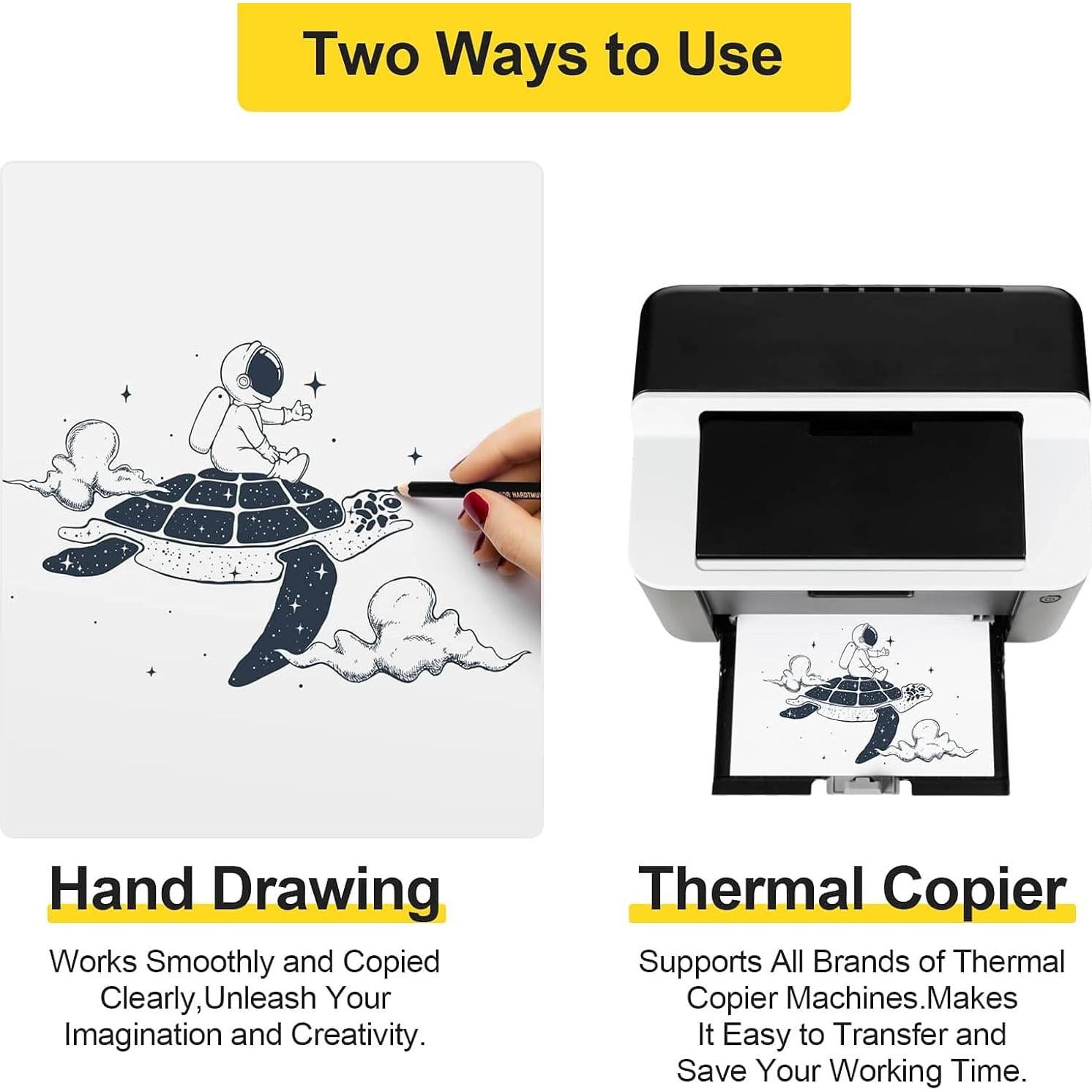 Papel de Transferencia para Tatuajes Acejoz A4 120 Hojas