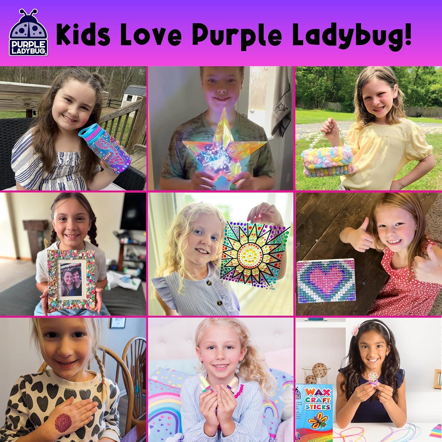 Kit de Tatuajes Temporales Purpurina 175 Piezas Niños