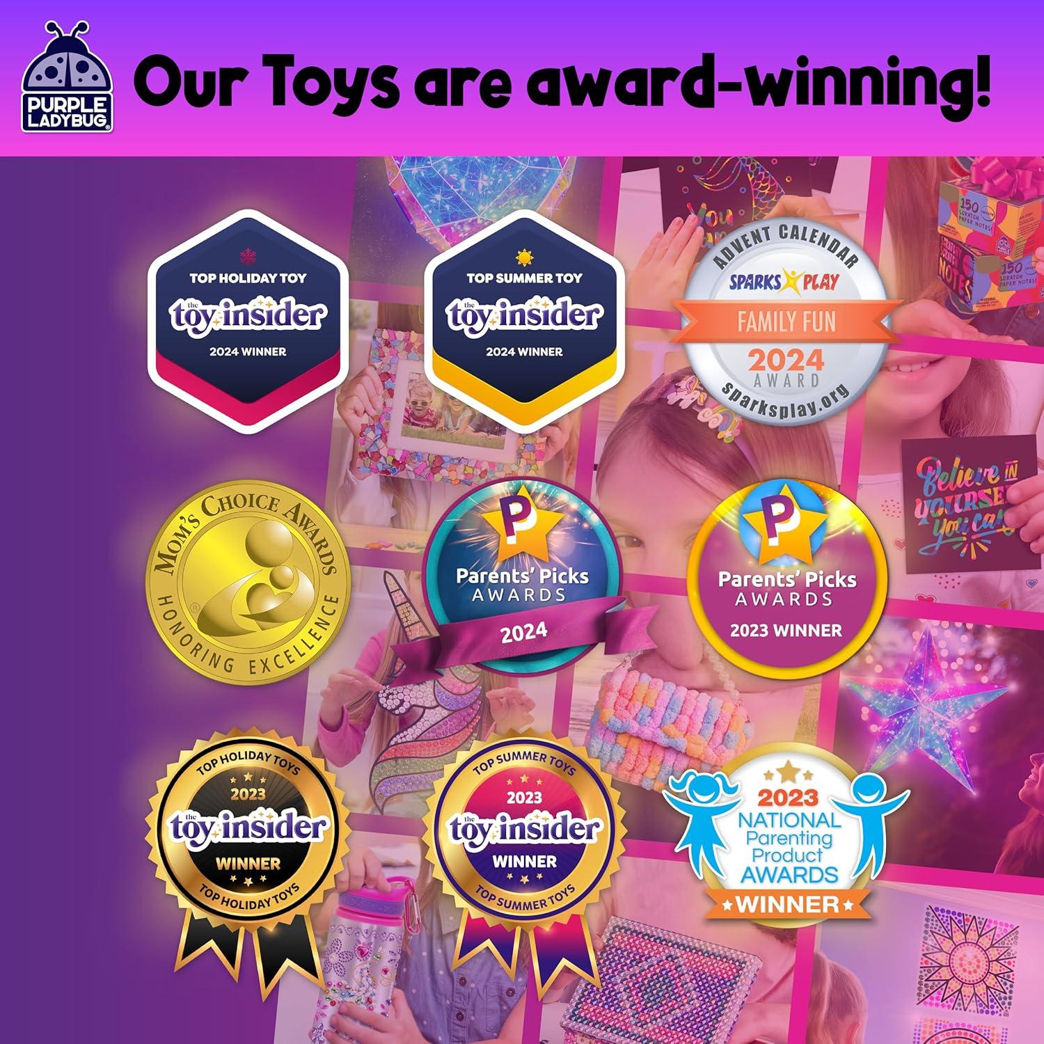 Kit de Tatuajes Temporales Purpurina 175 Piezas Niños