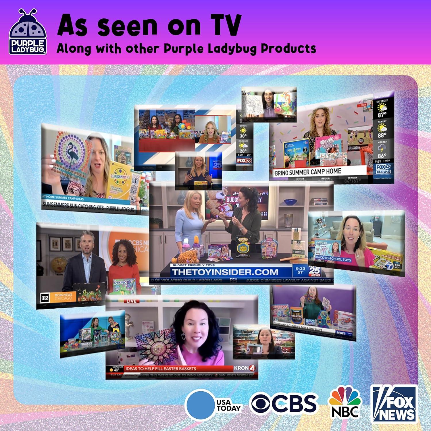 Kit de Tatuajes Temporales Purpurina 175 Piezas Niños