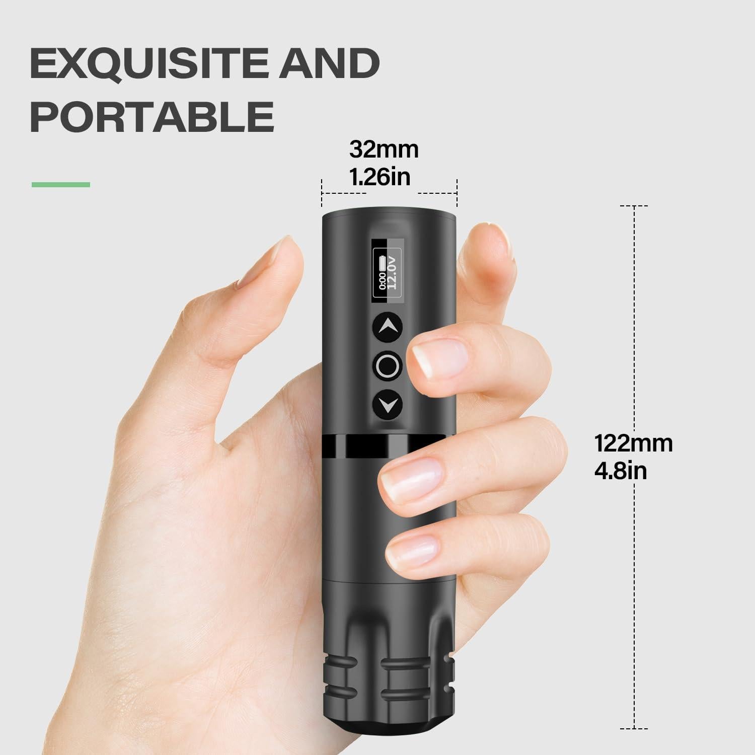 Kit de Tatuaje OZER Pluma Inalámbrica 53 Piezas Accesorios