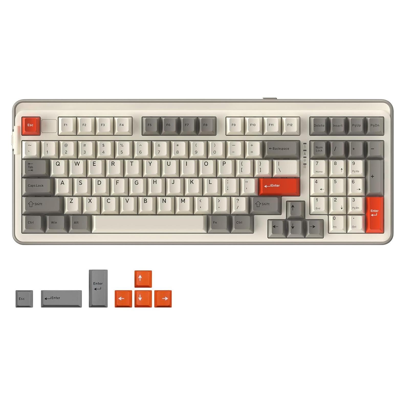 Teclado Mecánico Inalámbrico DAREU EK98pro RGB 97 Teclas