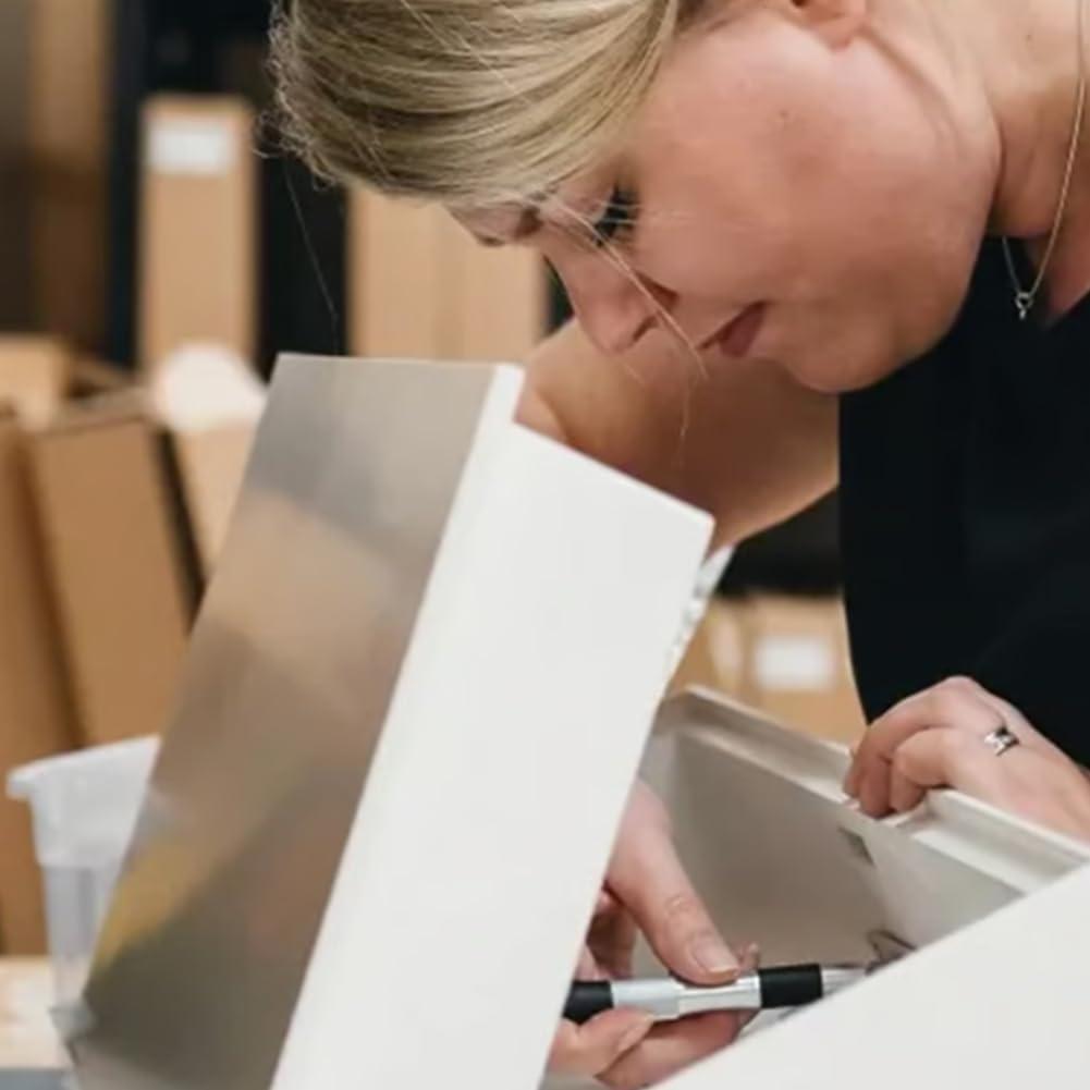 Estante Flotante Magicflap con Compartimento Secreto Blanco