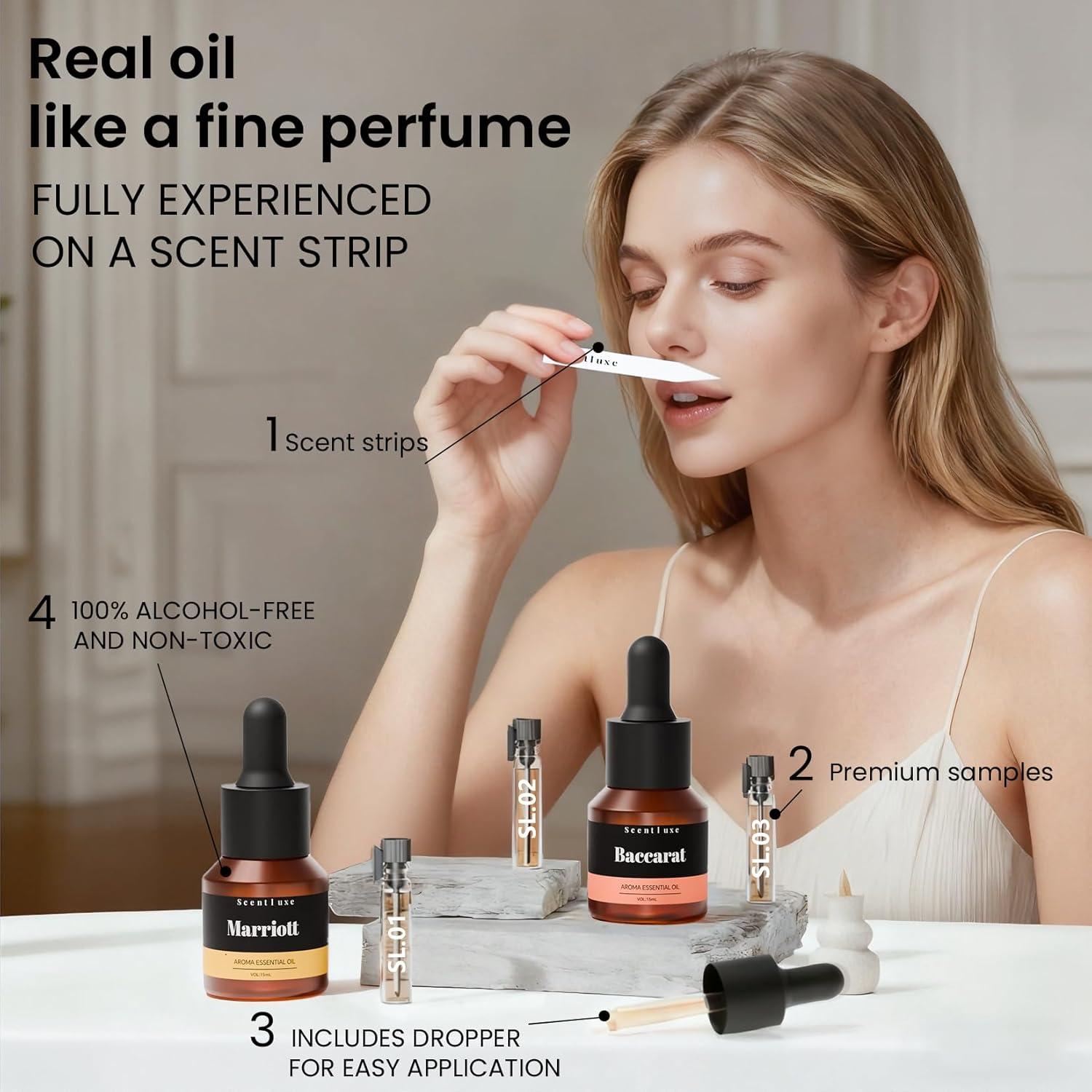 Aceite Esencial ScentLuxe 15mL - Aromaterapia Naranja Jazmín