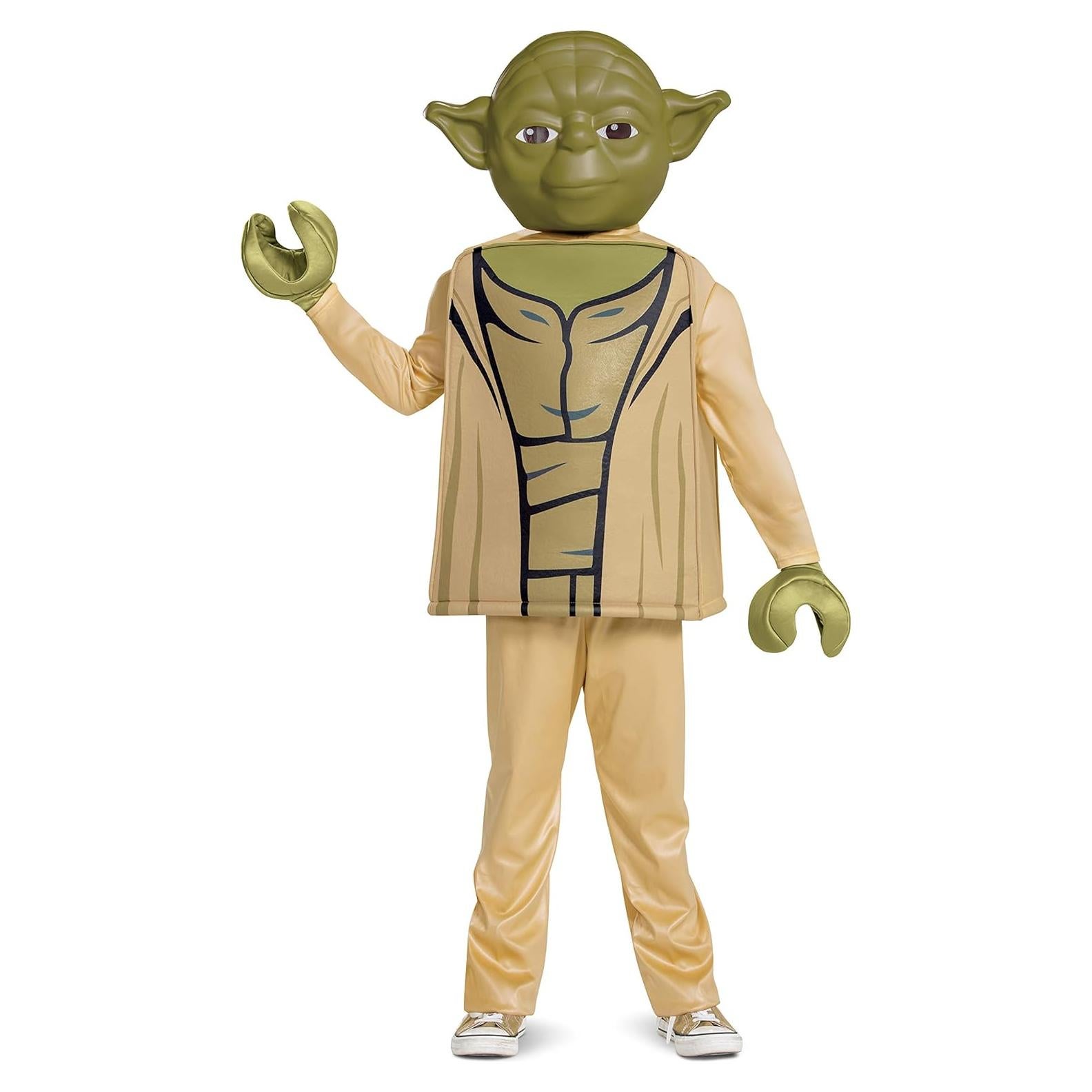 Disfraz de Yoda Deluxe para Niños LEGO Star Wars - Talla Pequeña