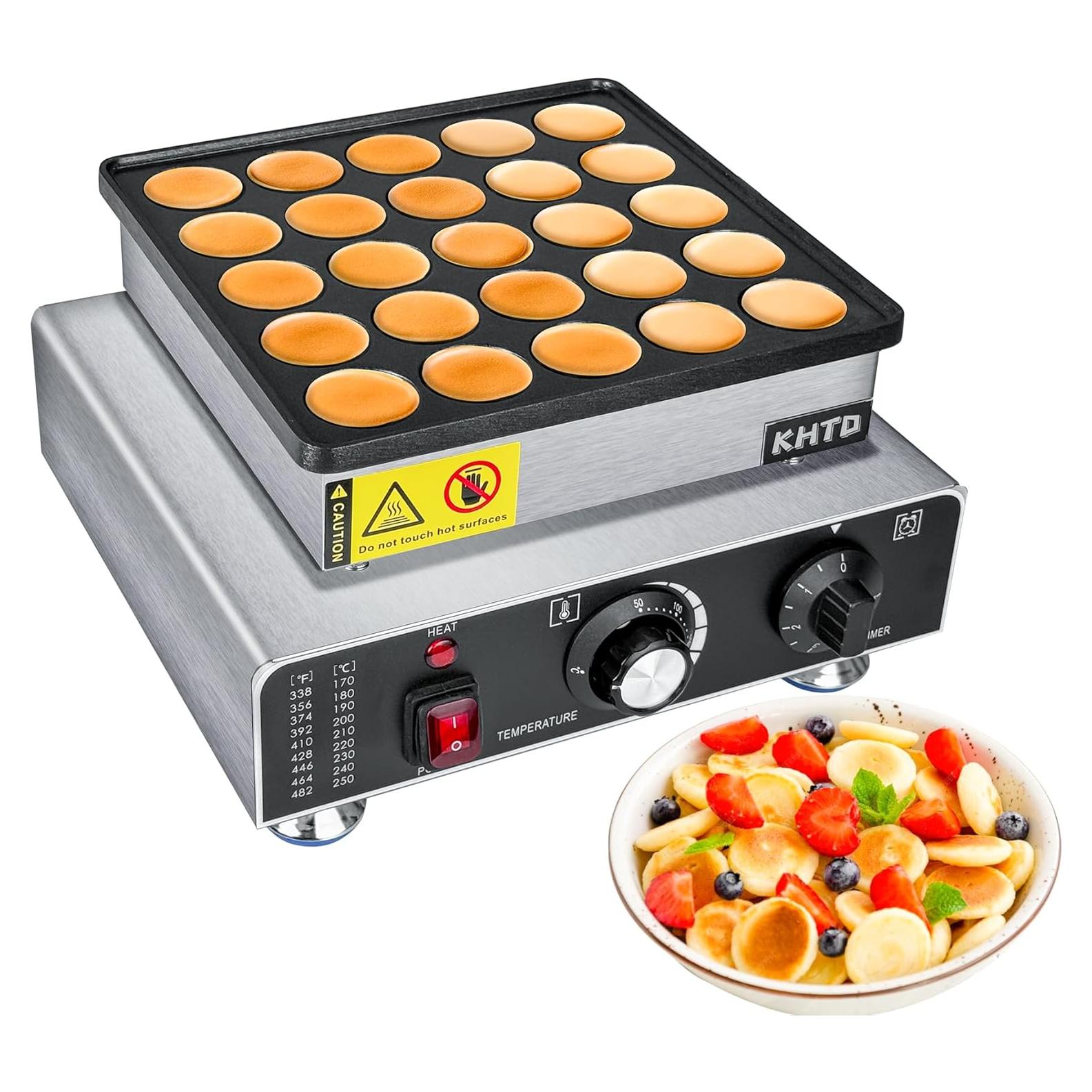 Mini Máquina para Hacer Pancakes KHTD 25PCS 32.5x29.2 cm