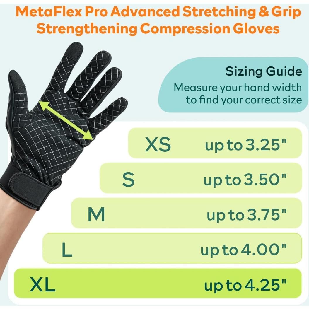 Guantes MetaFlex Pro - Fuerza de Agarre y Compresión Avanzada