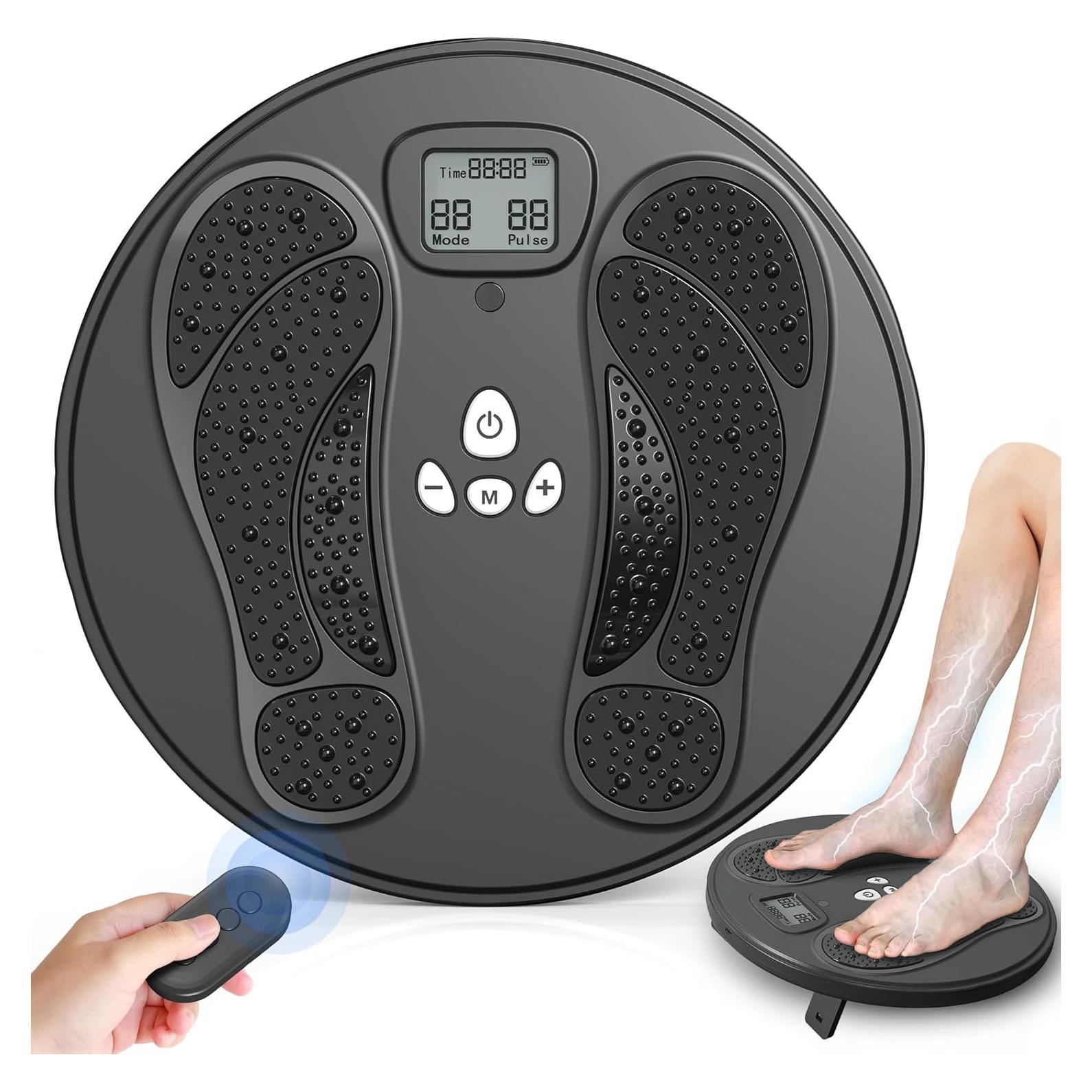 Masajeador de pies EMS Uoboo AST-300W, 10 modos, 50 intensidades