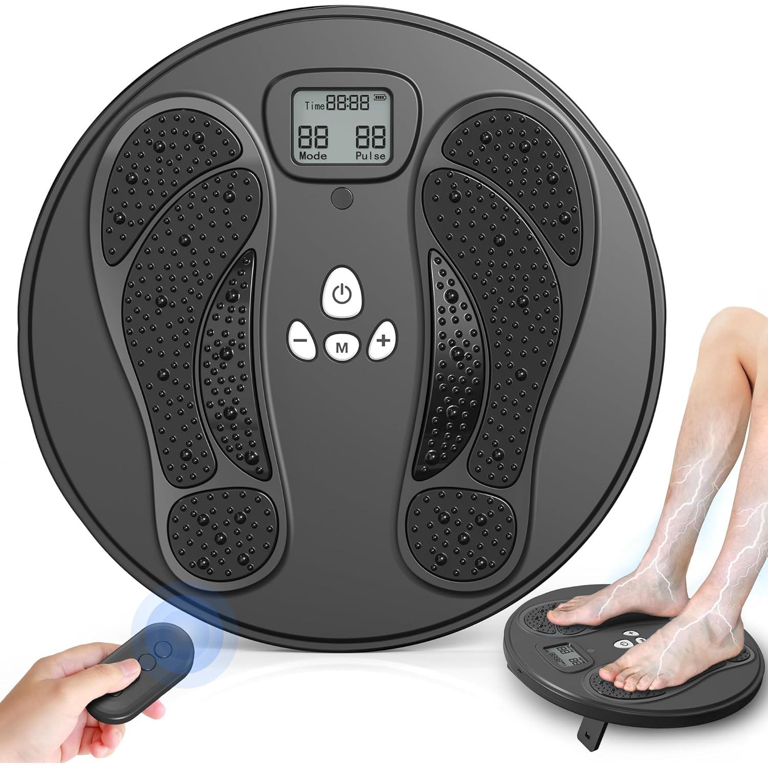 Masajeador de pies EMS Uoboo AST-300W, 10 modos, 50 intensidades