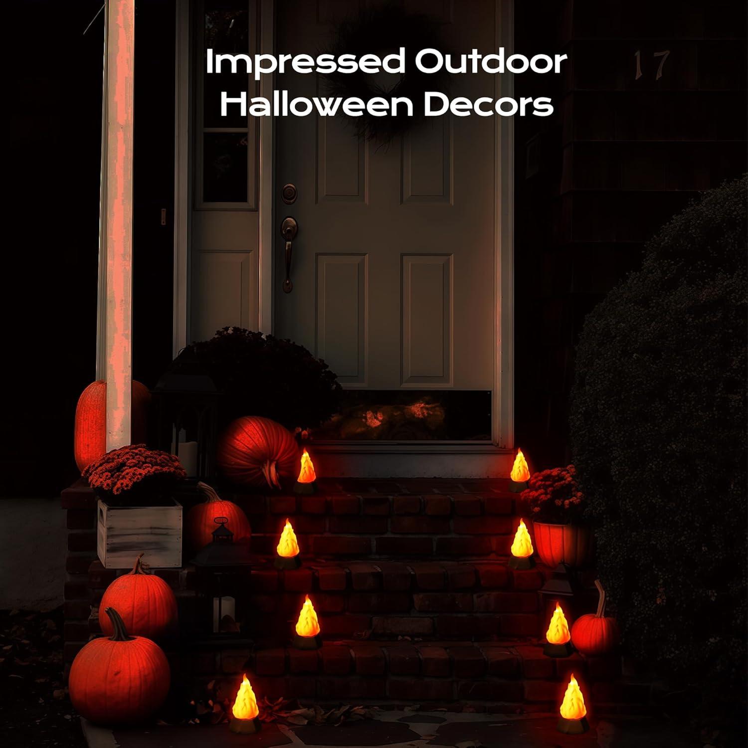 Lámpara de Llama Parpadeante BlcTec USB Recargable 3 Modos