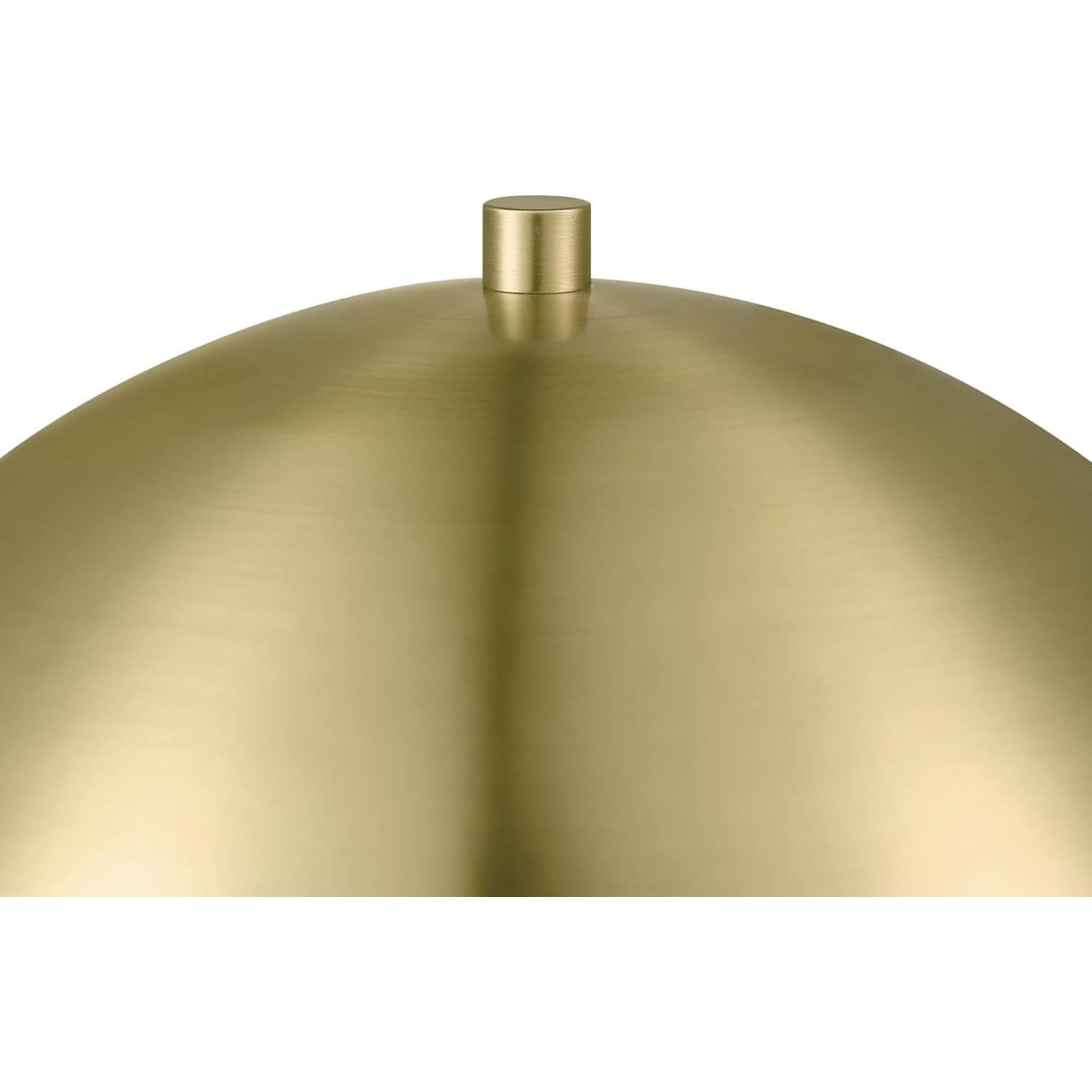 Lámpara de Mesa Globo Electric Olivia 30.48 cm Latón Mate