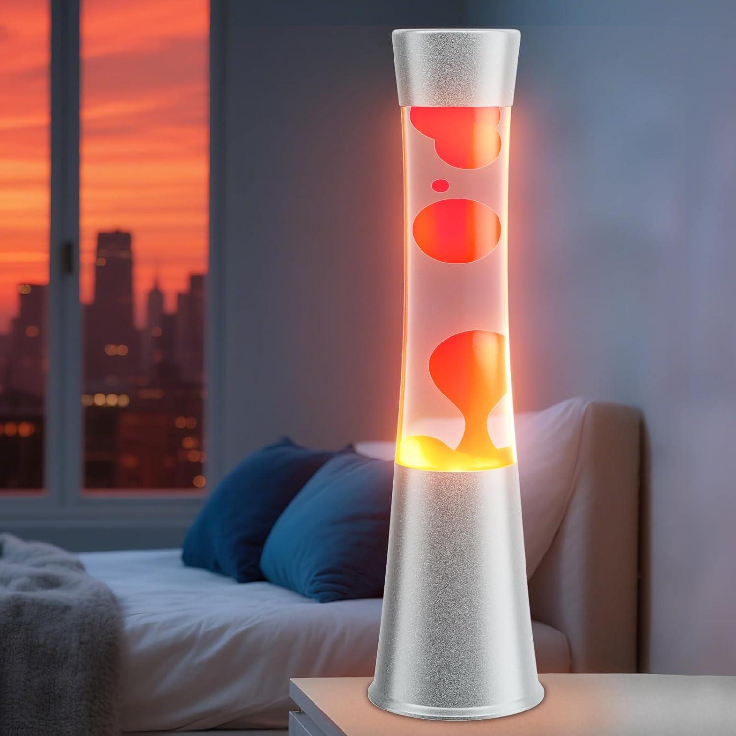 Lámpara de Movimiento Líquido XXMANX 32 cm Luz Nocturna Roja