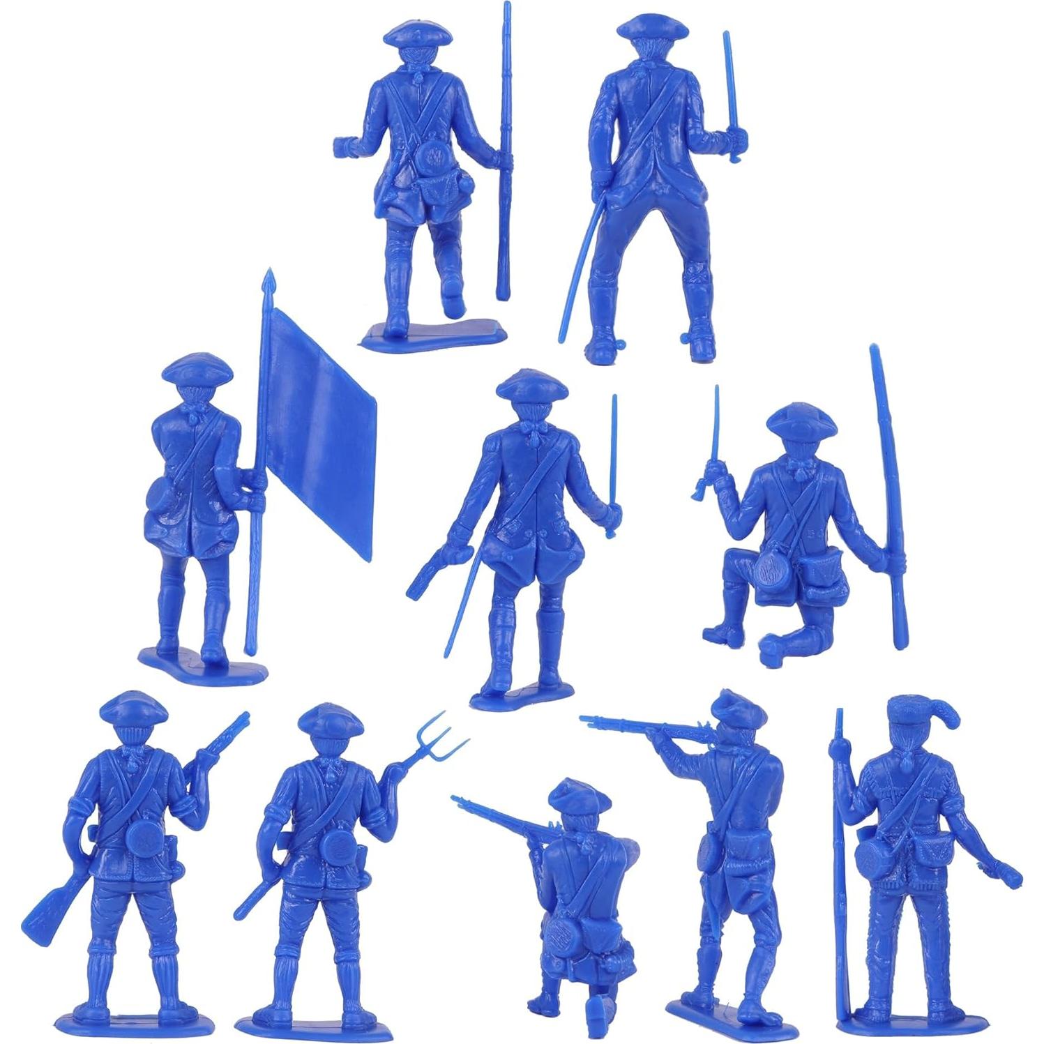 Figuras de Soldados Coloniales BMC 33 Piezas 1:40