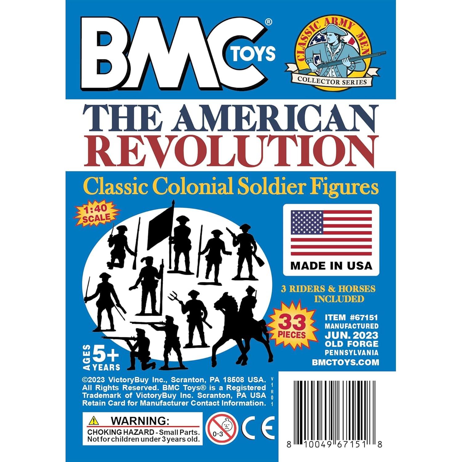 Figuras de Soldados Coloniales BMC 33 Piezas 1:40