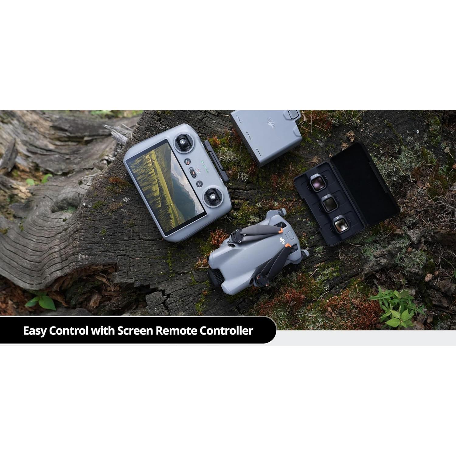 Drone DJI Mini 5 Pro Combo 4K con Controlador RC 2 y 3 Baterías