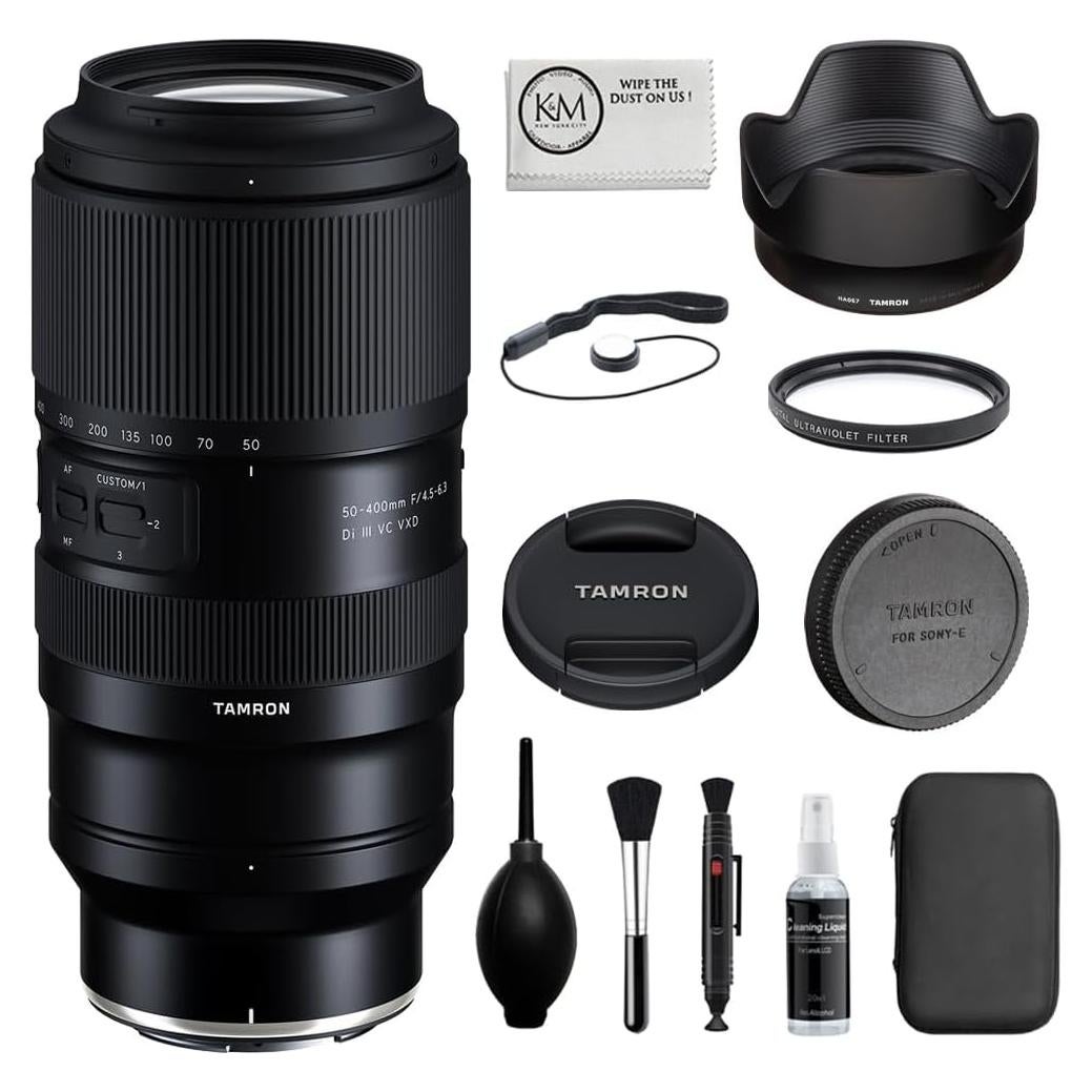 Lente Zoom Ultra-Telefoto Tamron 50-400mm f/4.5-6.3 para Nikon Z