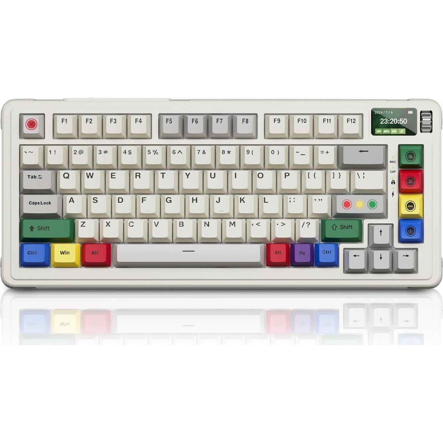 Teclado Mecánico BOYI C75Pro 75% RGB con Pantalla TFT