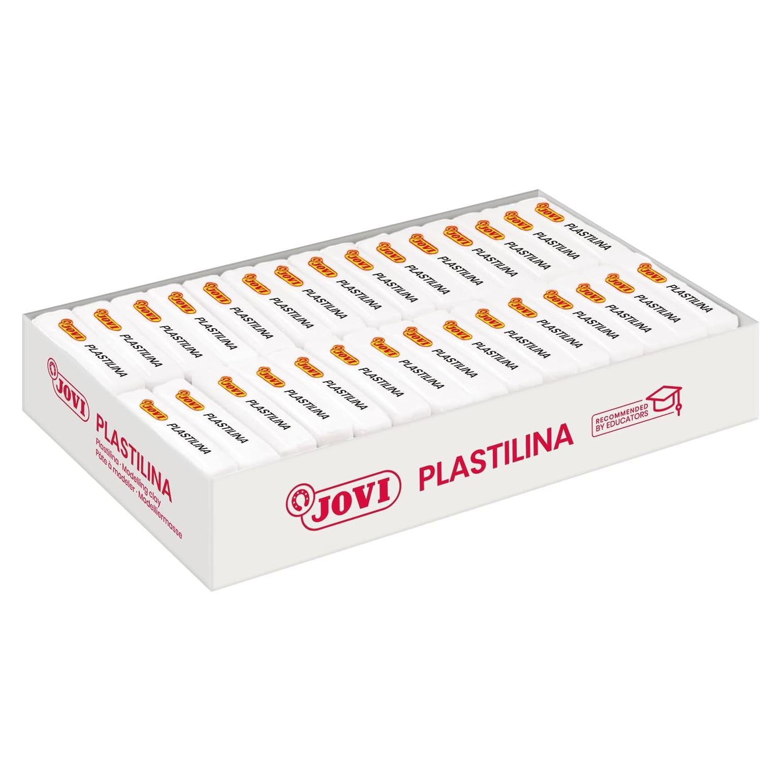 Jovi Plastilina Reutilizable 30 Barras 1.75 oz Blanca