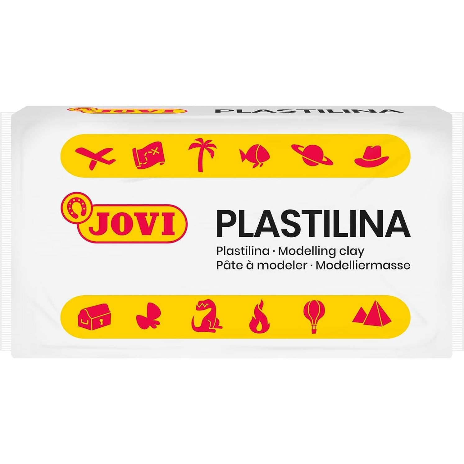 Jovi Plastilina Reutilizable 30 Barras 1.75 oz Blanca